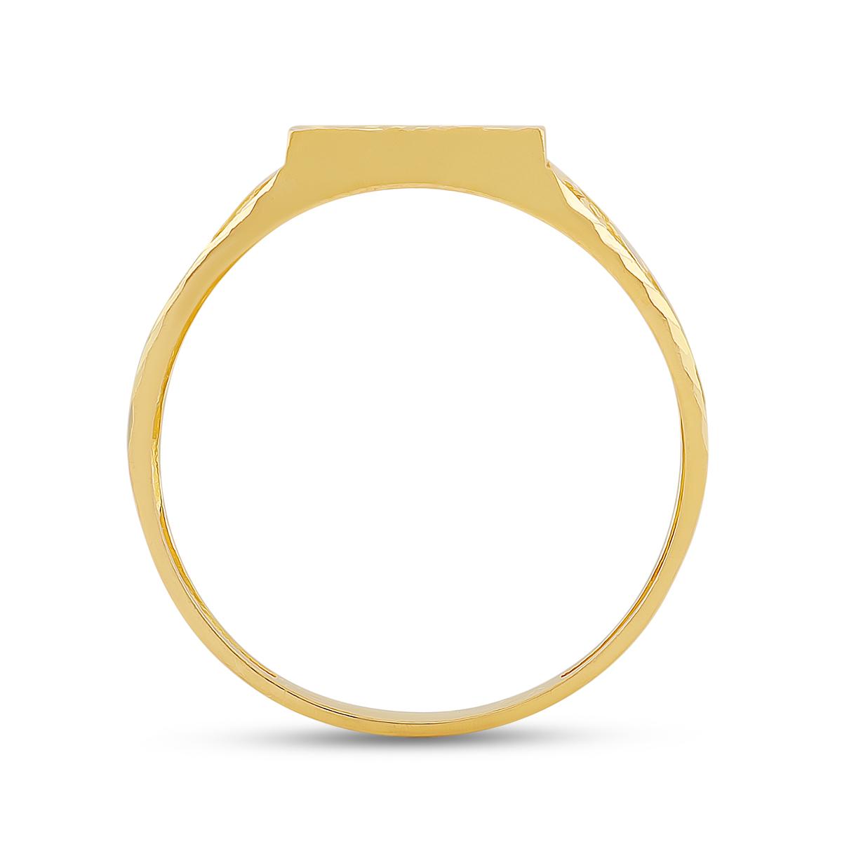 Lightweight 22ct Gold Signet Ring