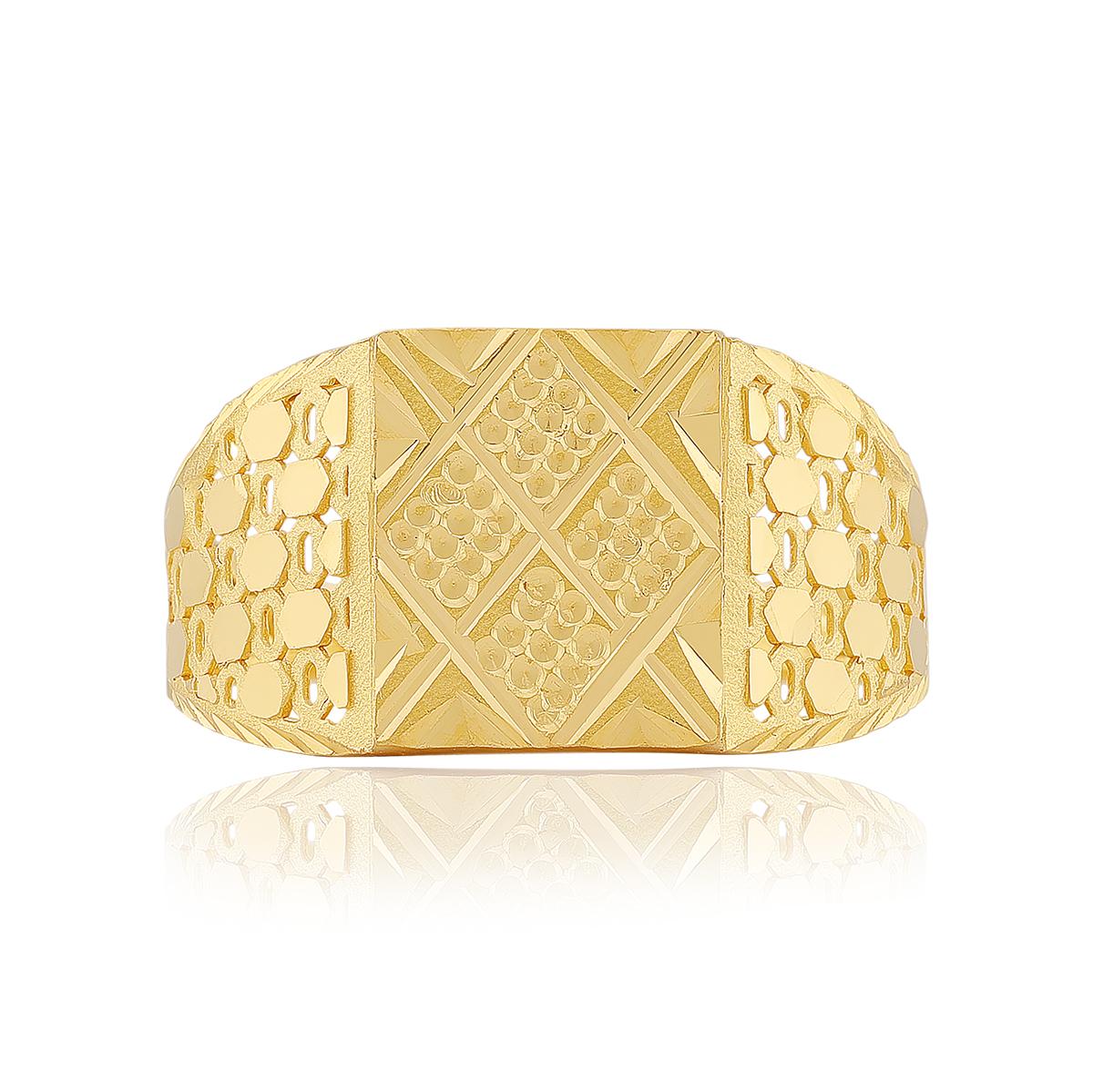 Classic Indian 22ct Gold Men’s Ring