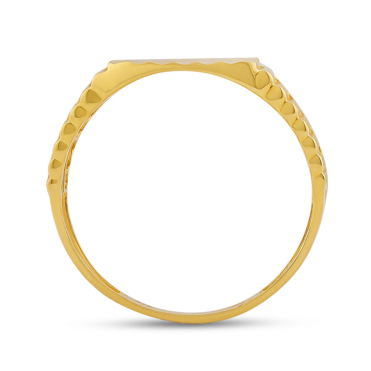 Contemporary 22ct Gold Men’s Band