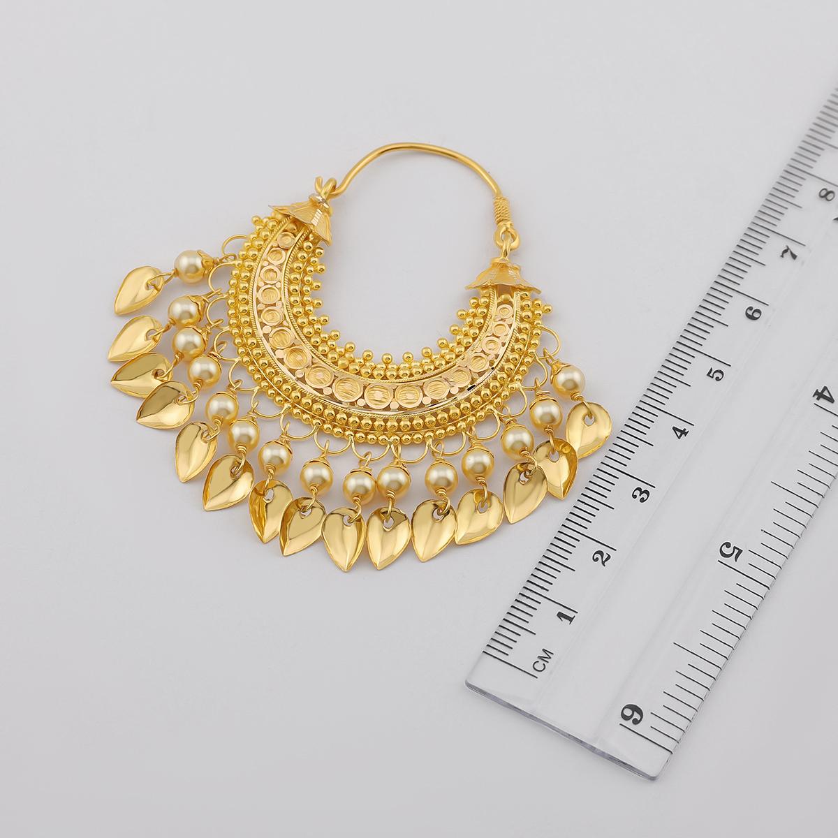 Maharani Jind Kaur 22ct Gold Bali Earrings