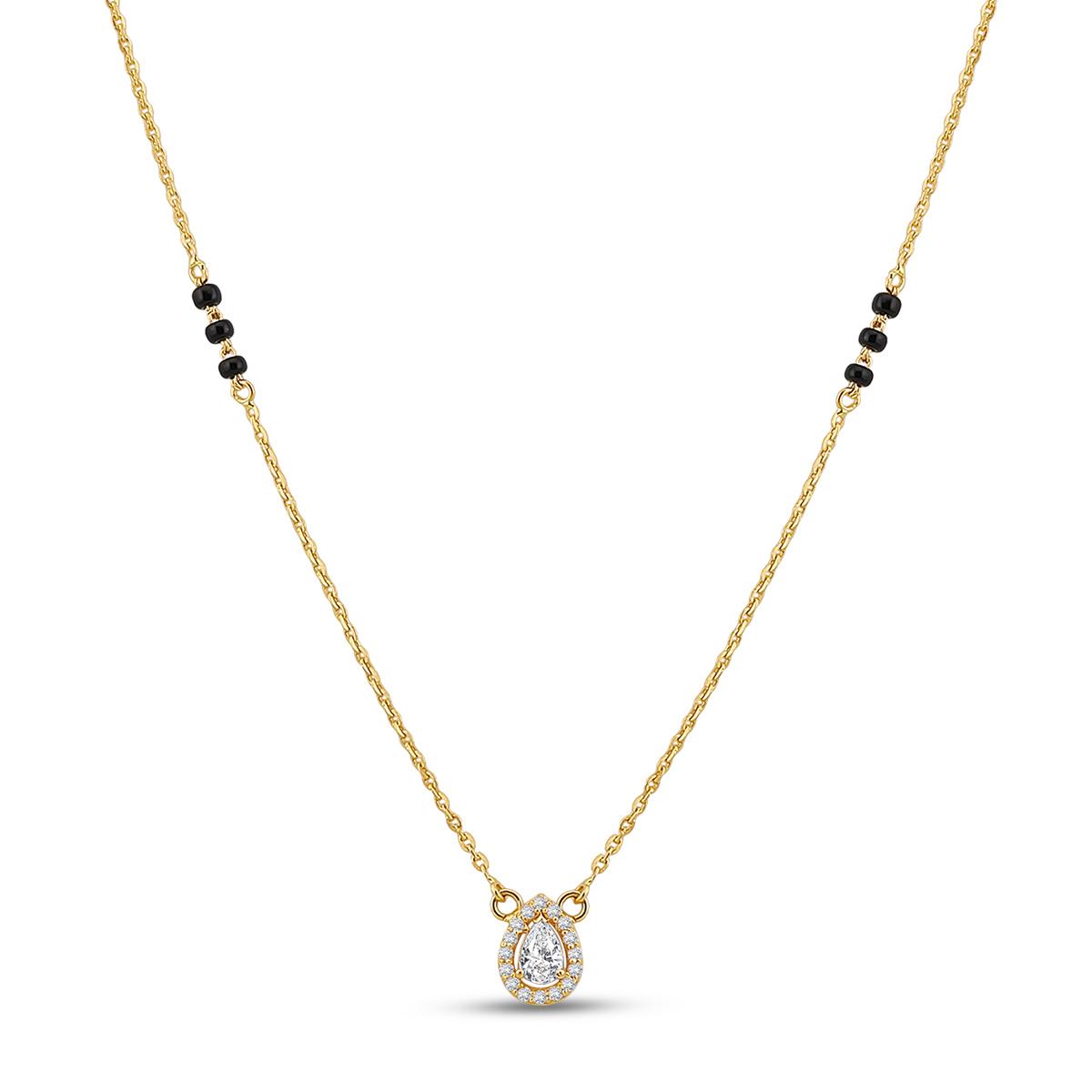 Diamond Cut 22ct Mangalsutra Chain