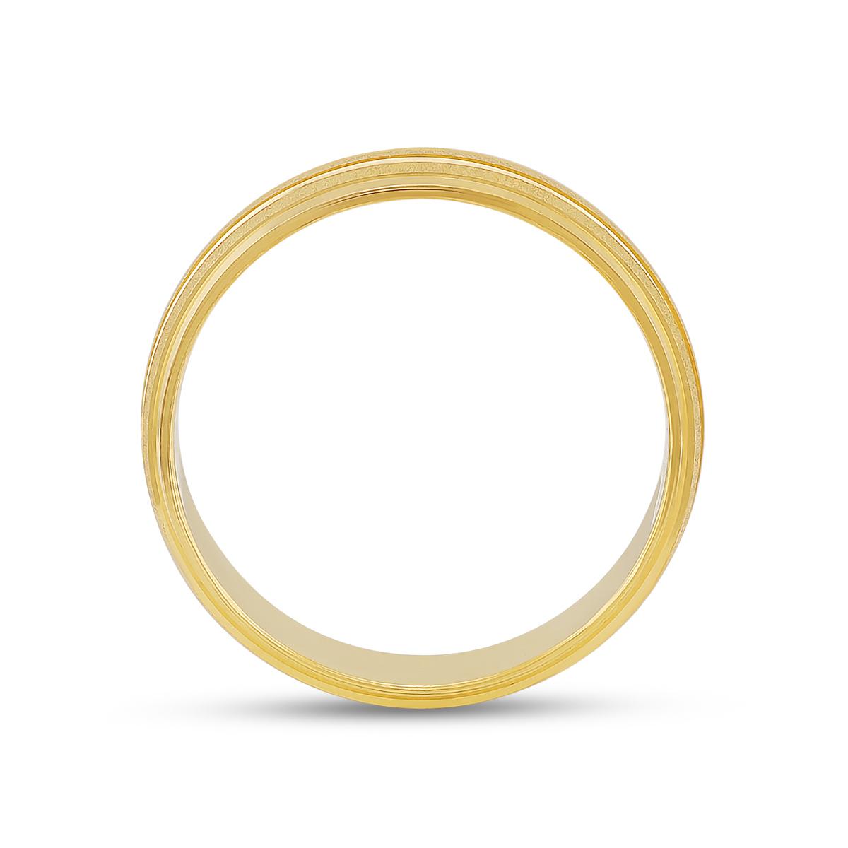 4 Row Sand Blasted Band Ring 5.5mm