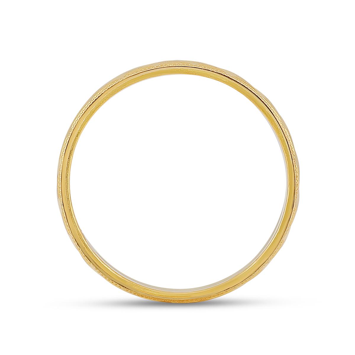 Ladies Diamond Cut Band 4mm