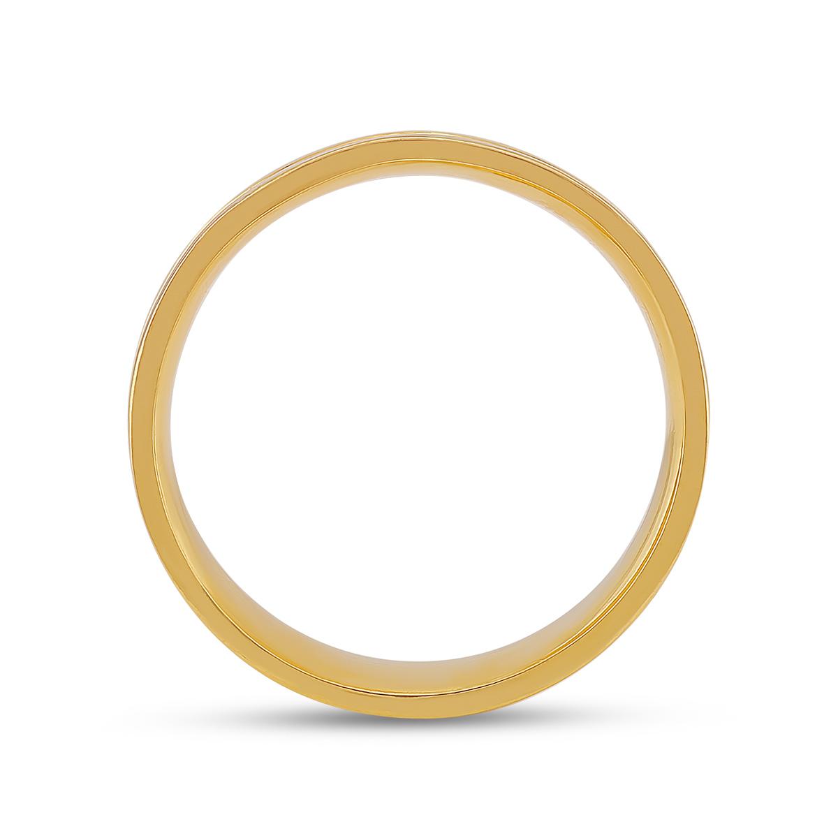 Plain Polish 22ct Gold Band Ring 6.5mm