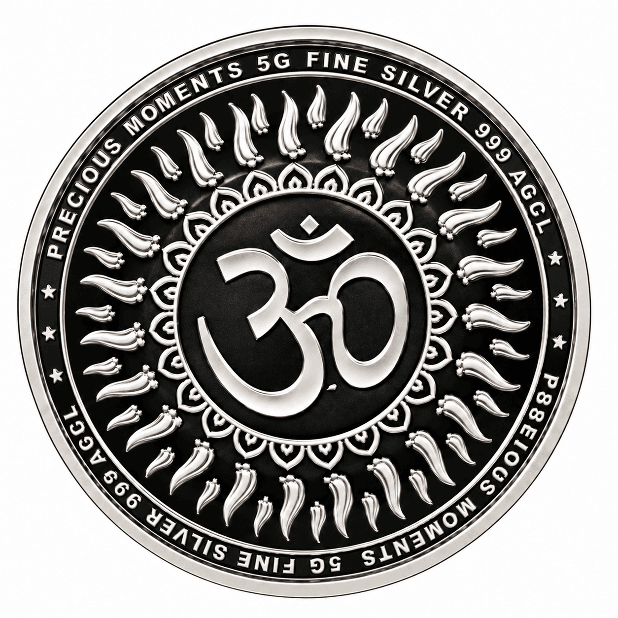 5g Pure Silver Lakshmi & Ganesh Diwali Coin