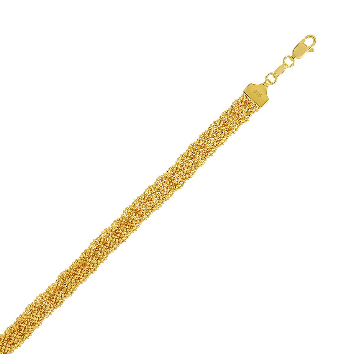 Flat Braided Bracelet