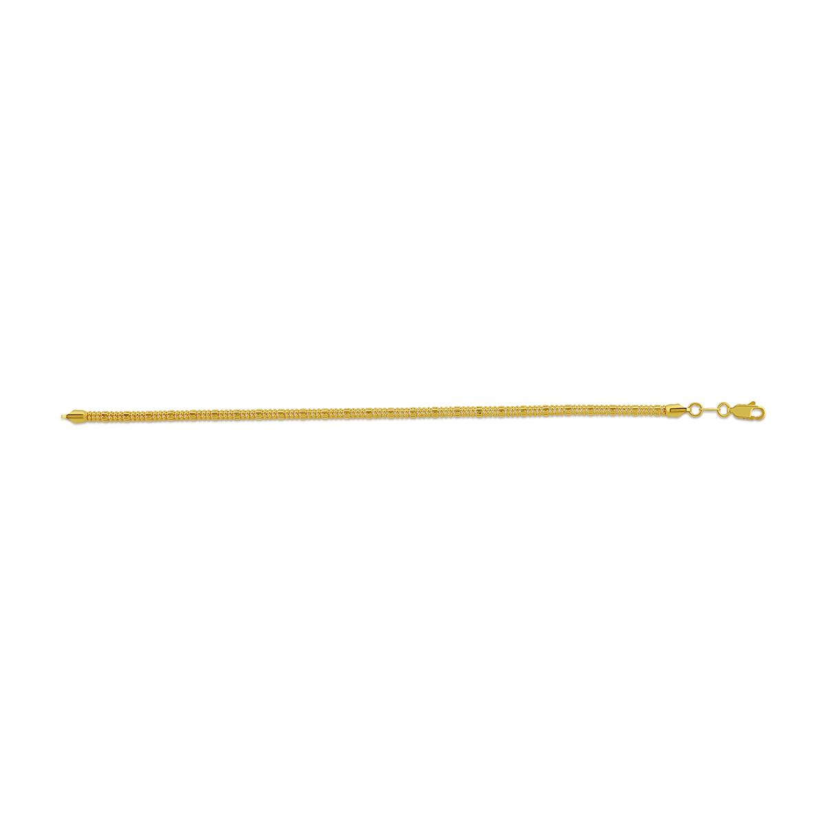 Polished Patterned Bracelet