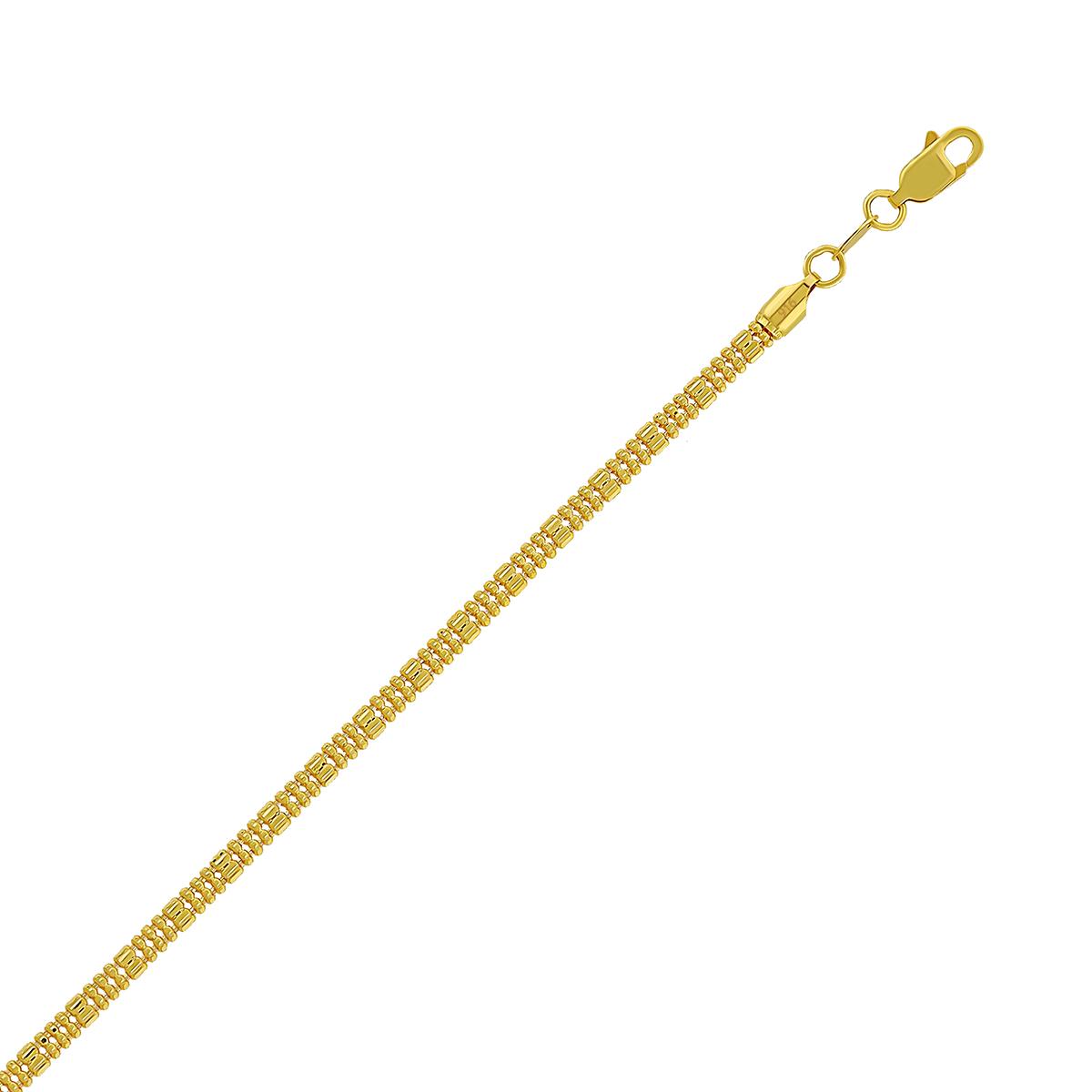 Polished Patterned Bracelet