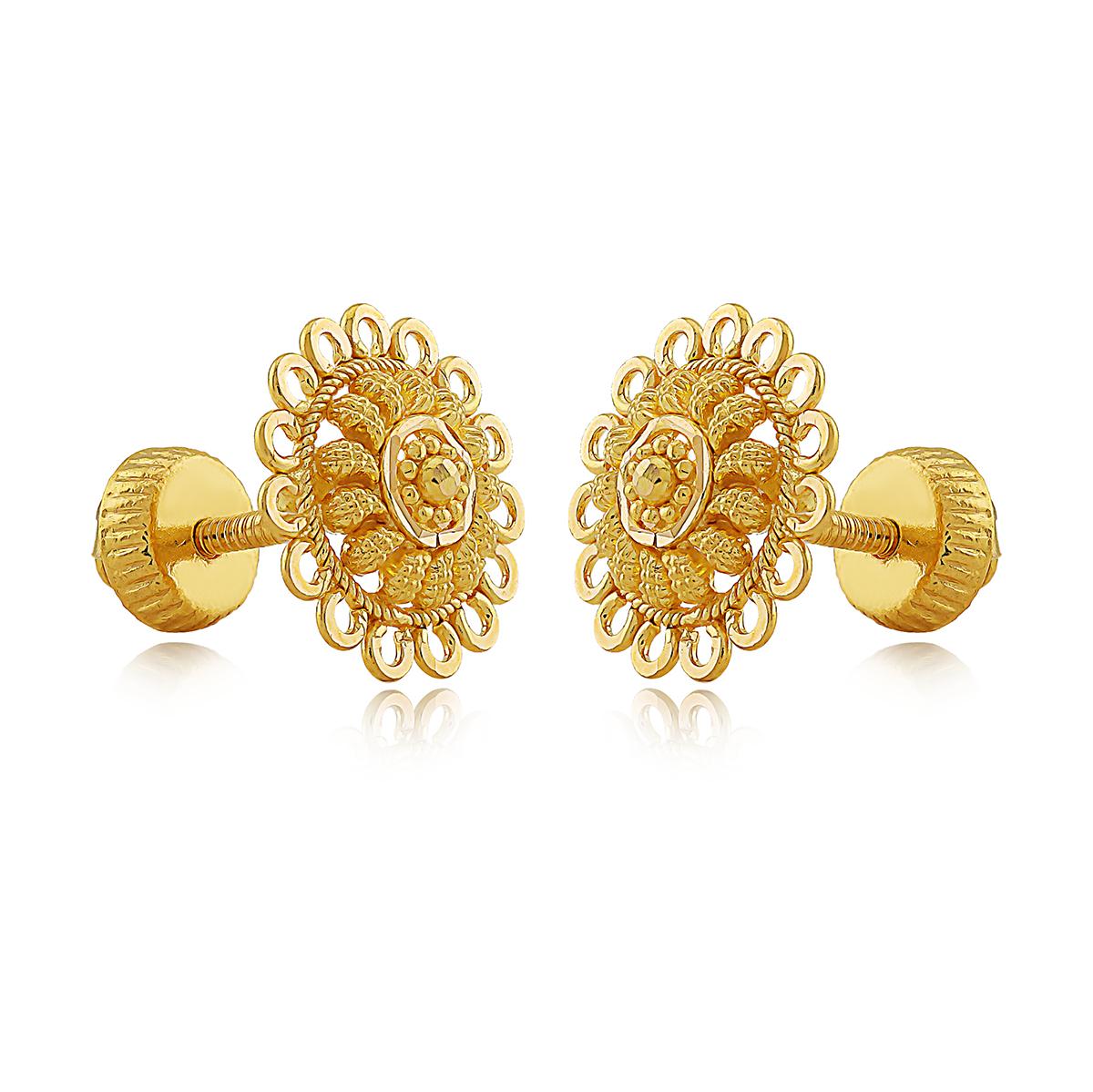 Sunflower Stud Earrings