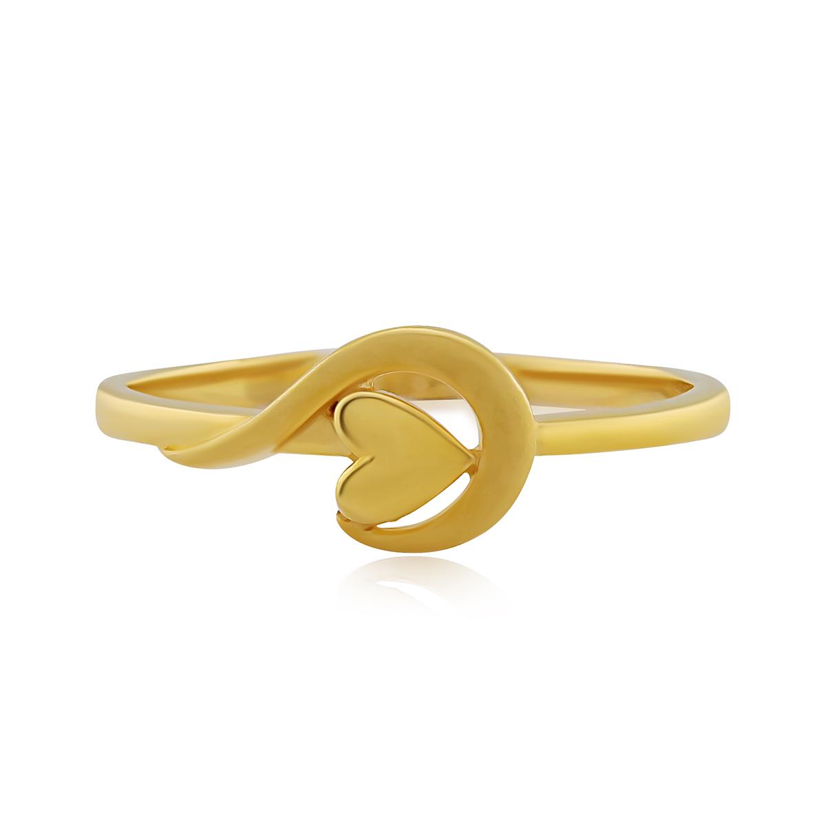 Gold Heart Ring