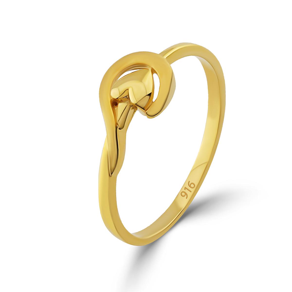 Gold Heart Ring