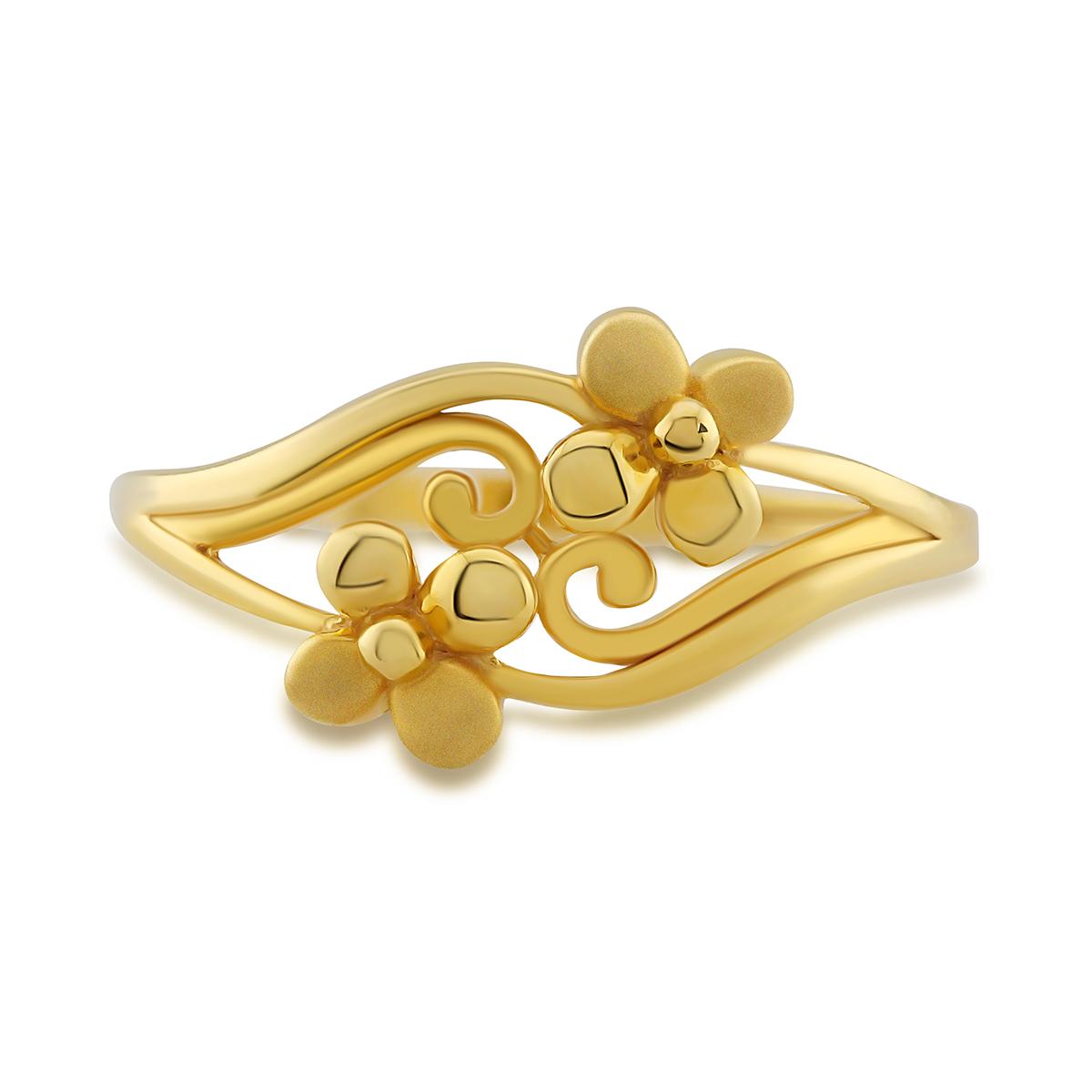 Dual Flower Ring