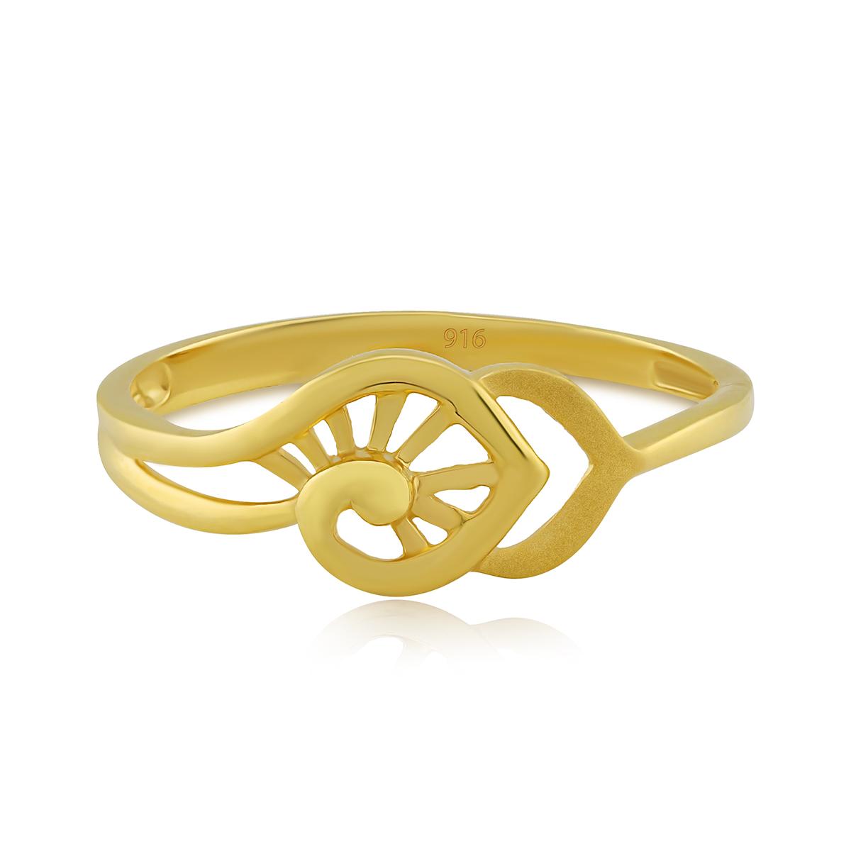 Seashell Gold Ring