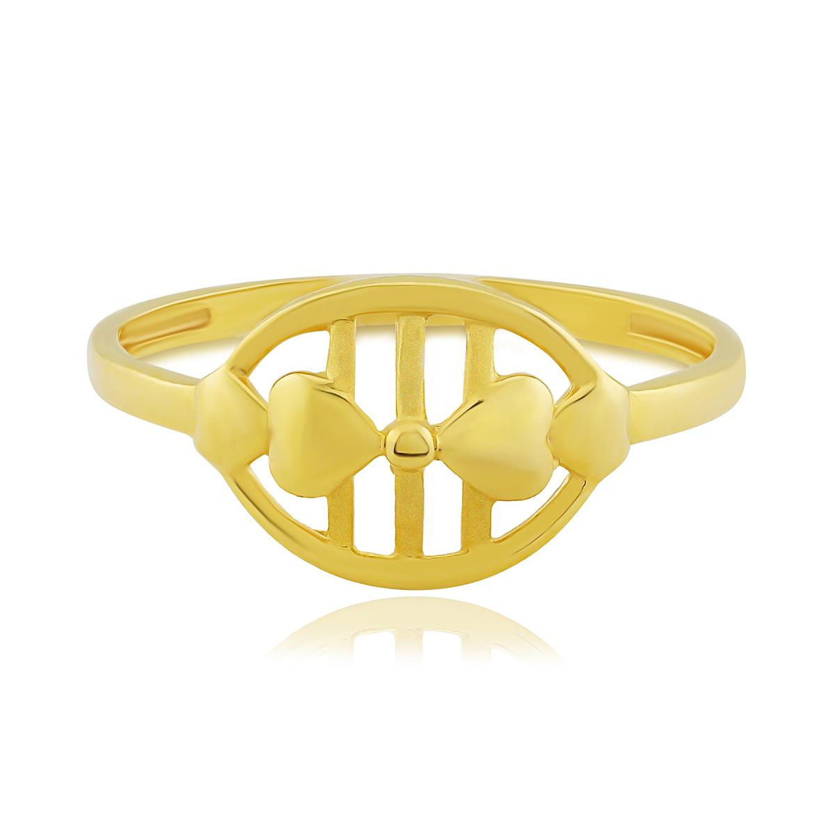 Bow Tie Gold Ring