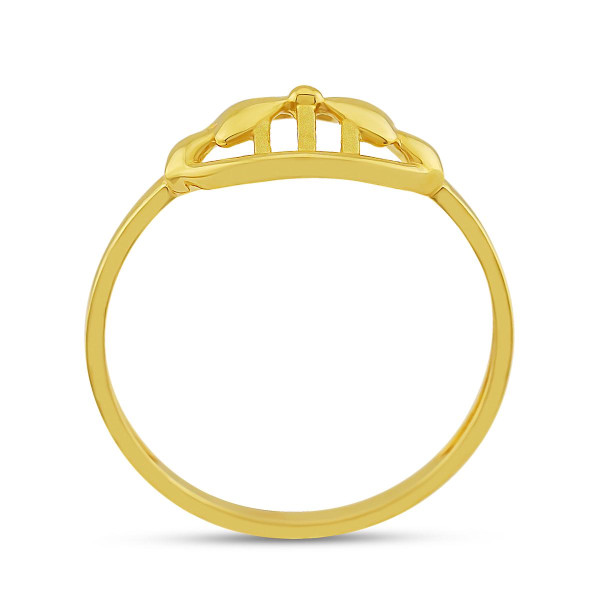 Bow Tie Gold Ring