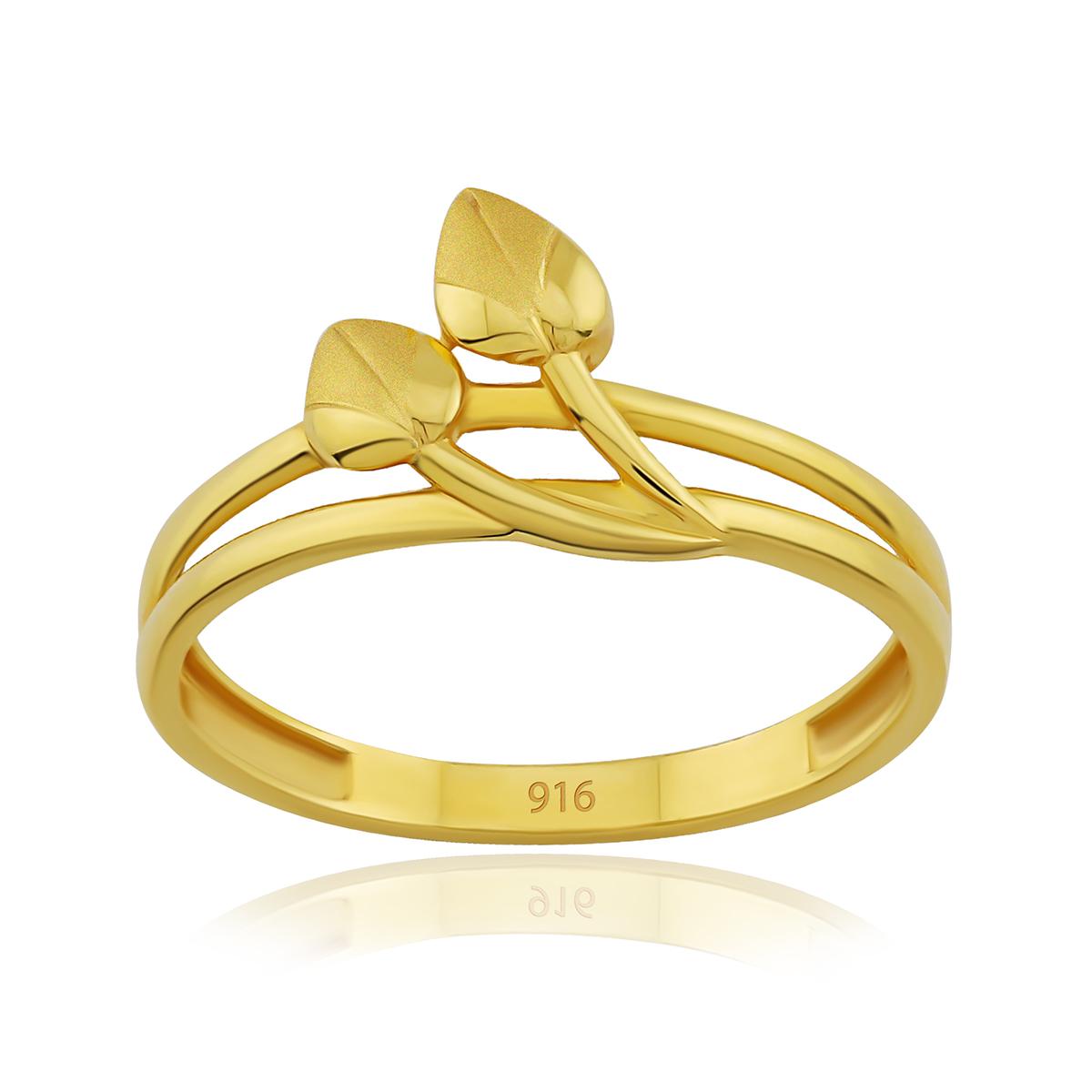 Dual Leaf Ring Image
