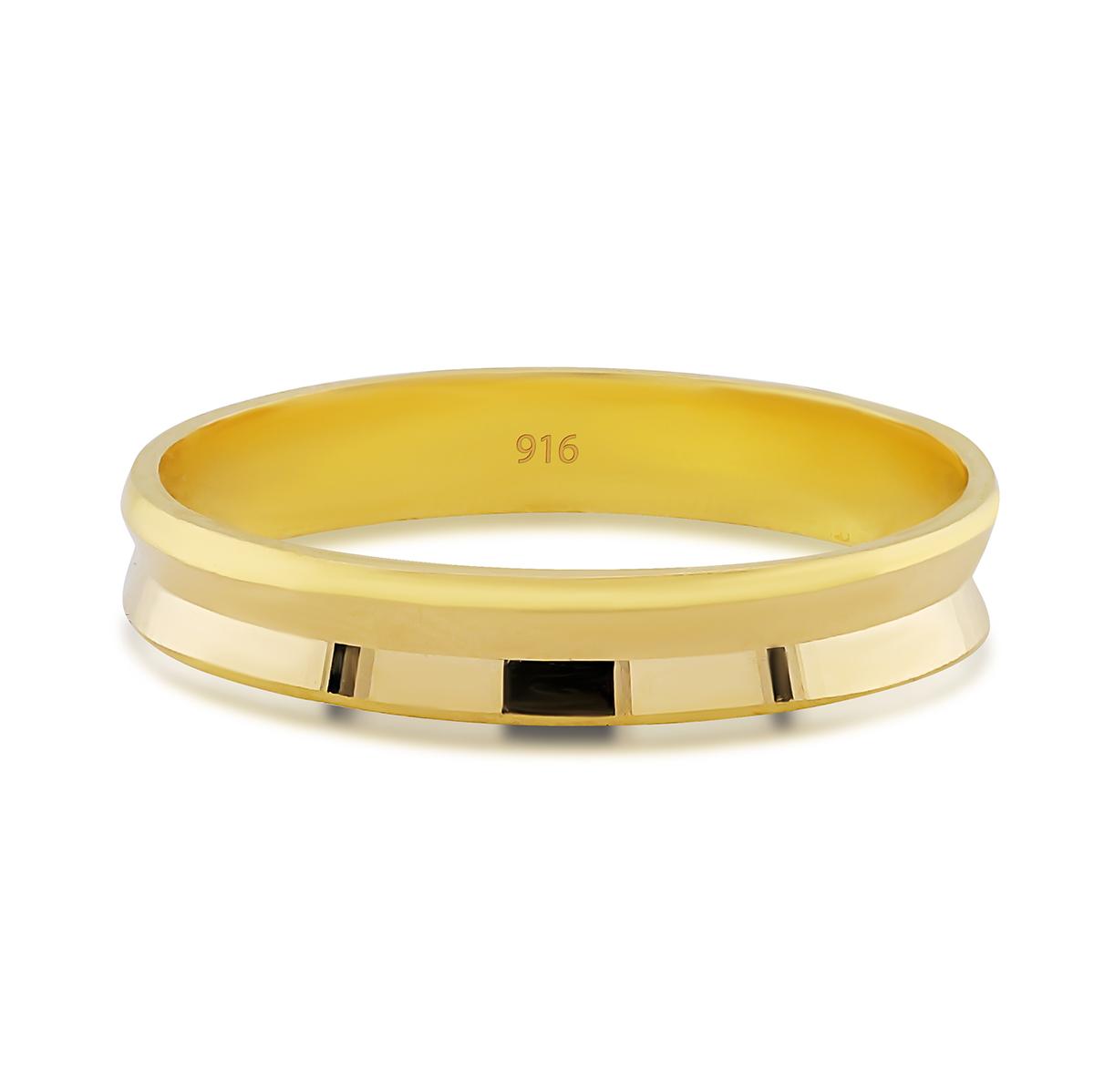 Ladies Diamond Cut Band