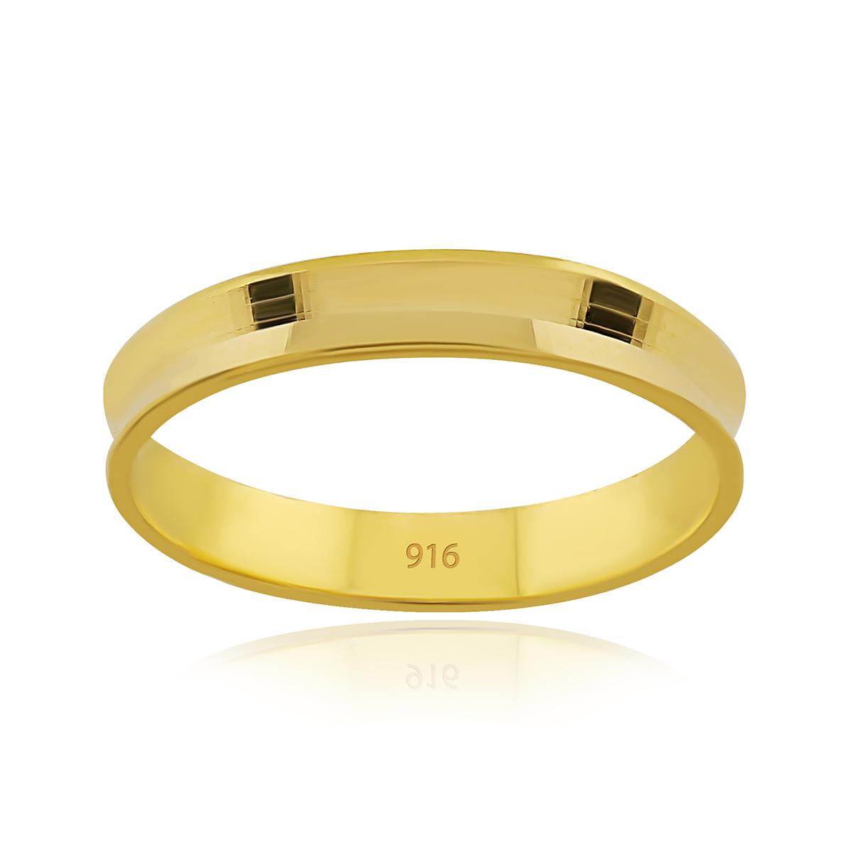 Ladies Diamond Cut Band Image