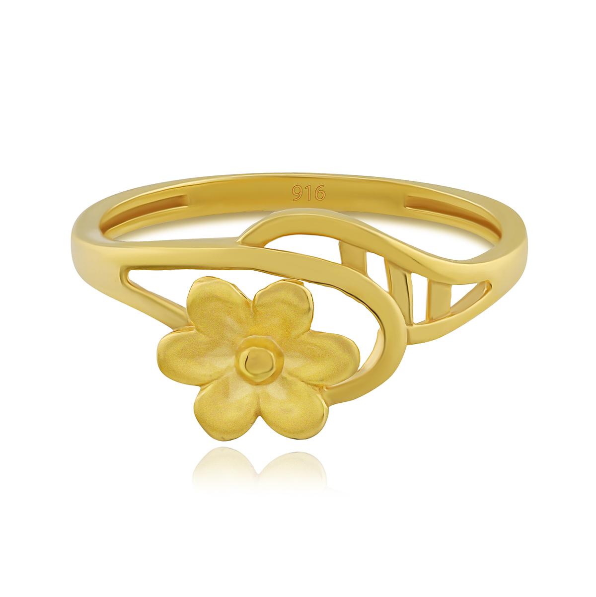 Gold Blossom Ring