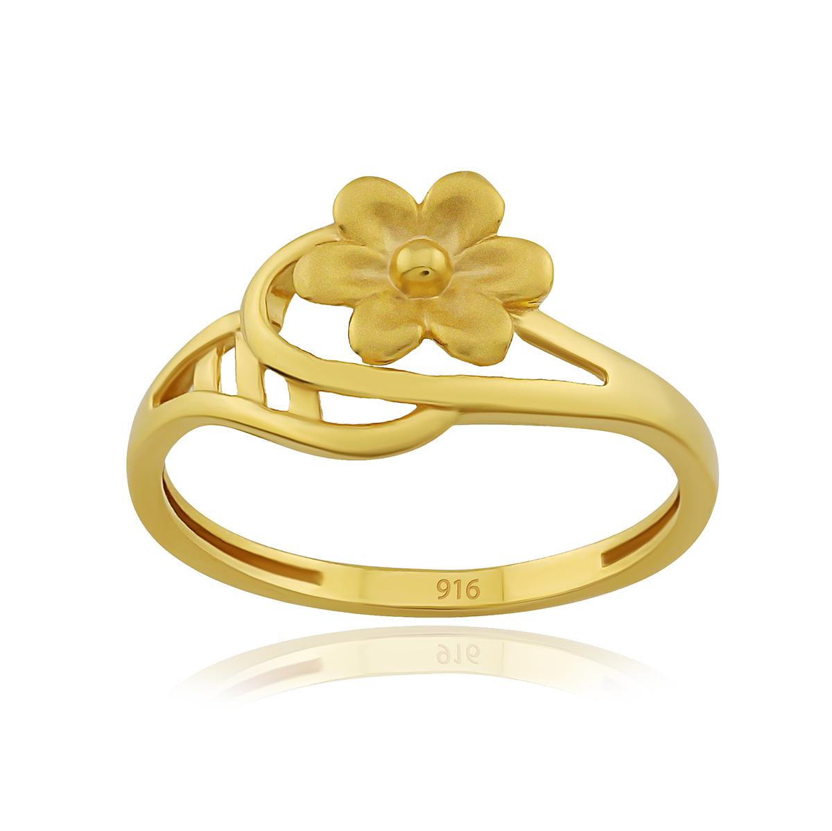 Gold Blossom Ring Image