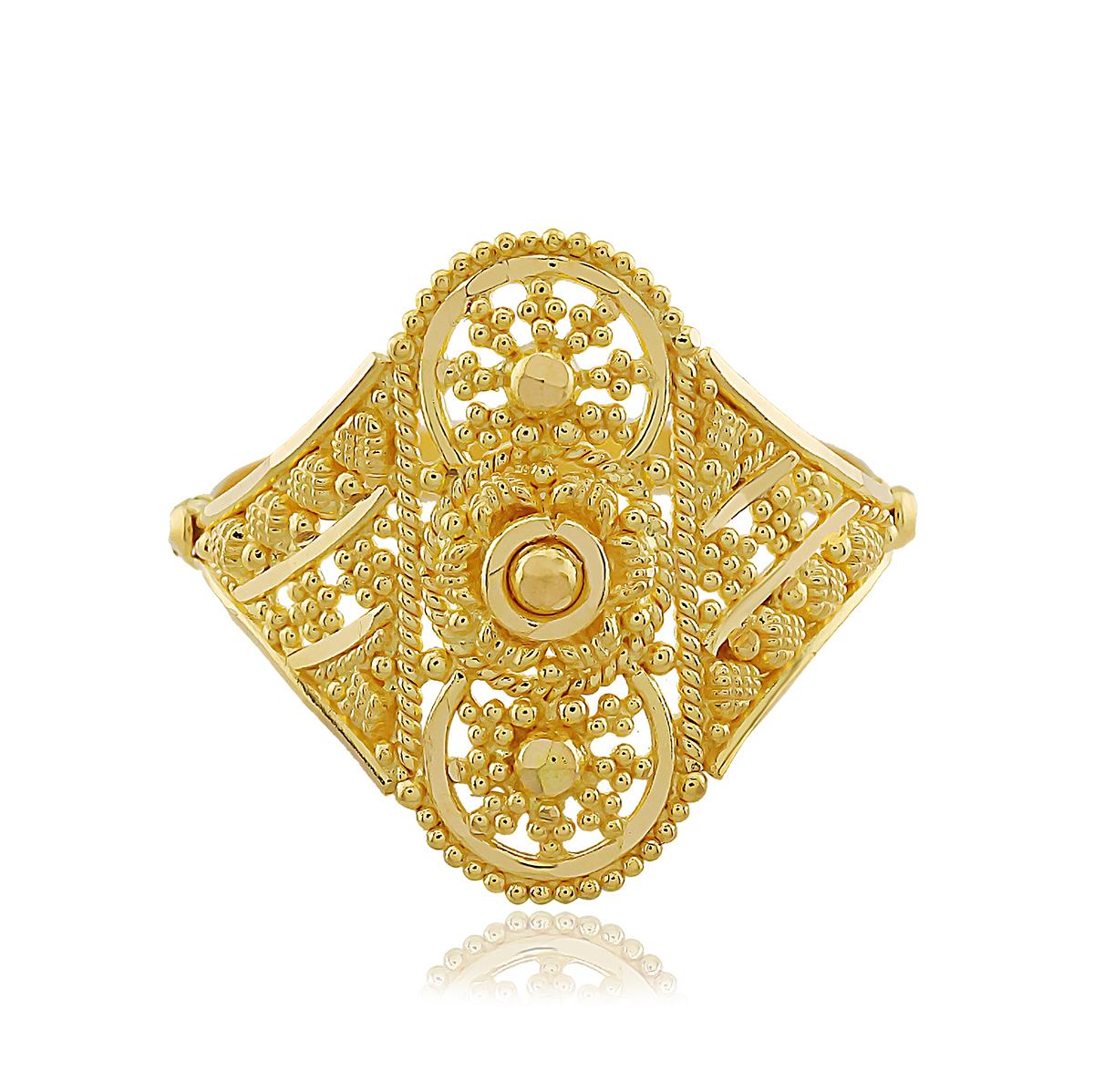 Traditional Filigree Ladies Ring