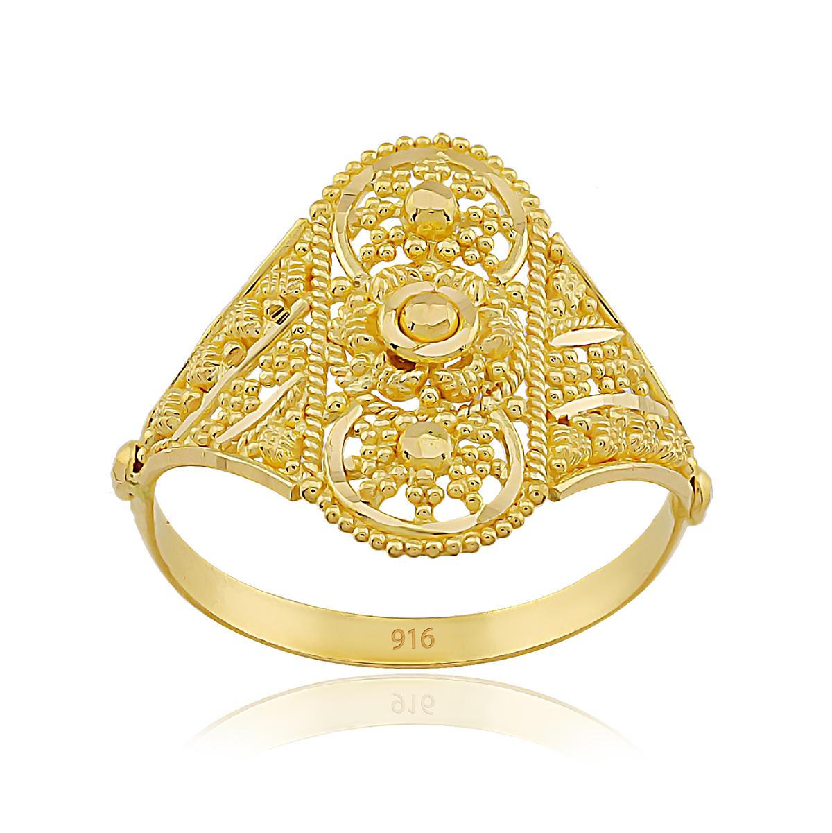 Traditional Filigree Ladies Ring Image