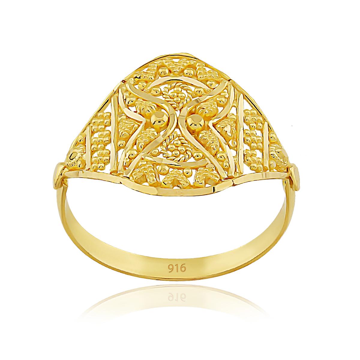 Traditional Filigree Ladies Ring