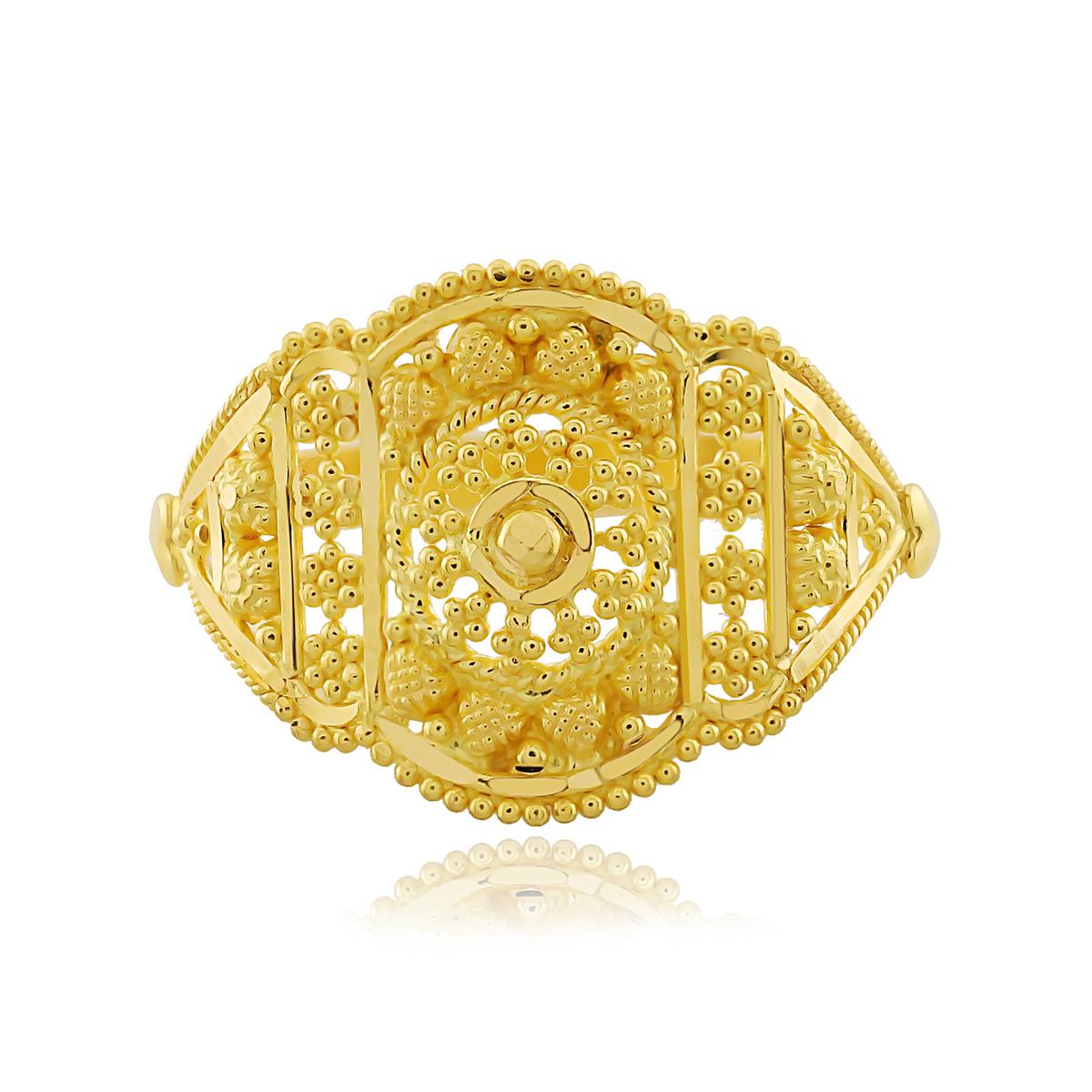 Traditional Filigree Ladies Ring