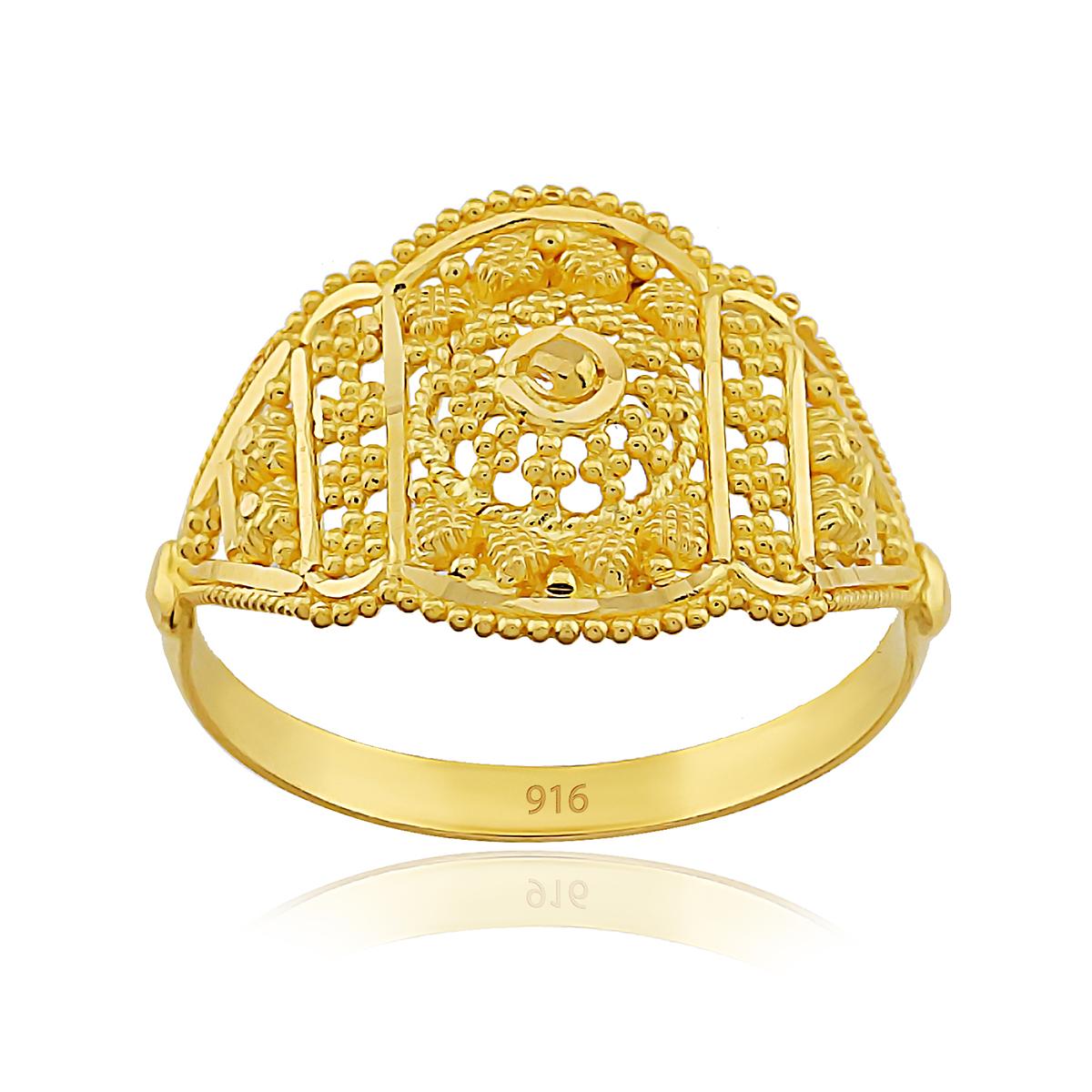 Traditional Filigree Ladies Ring Image