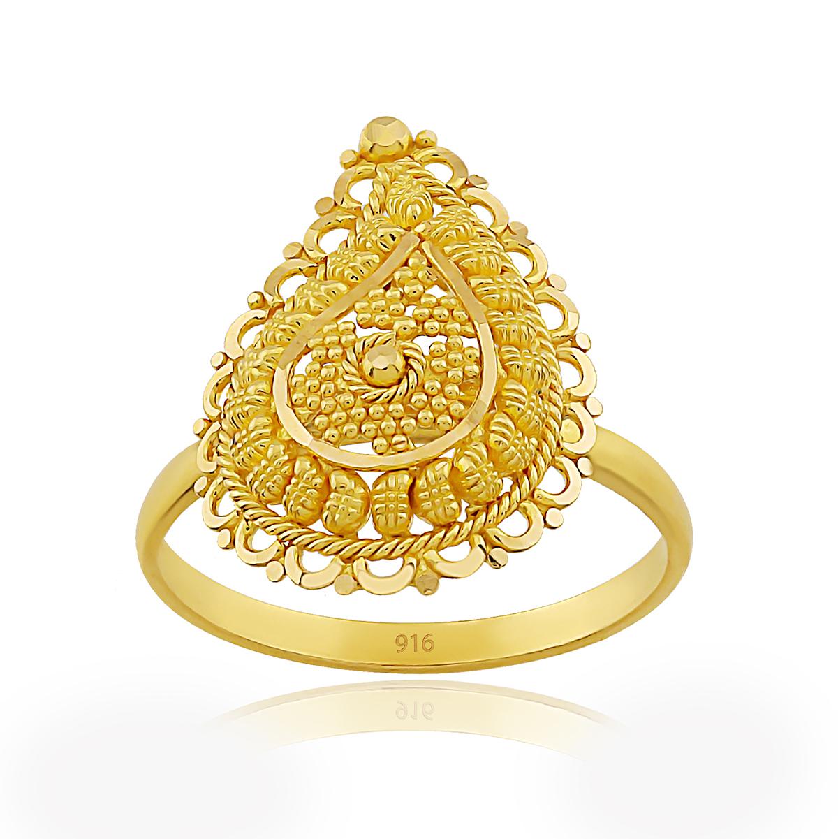 Traditional Filigree Ladies Ring