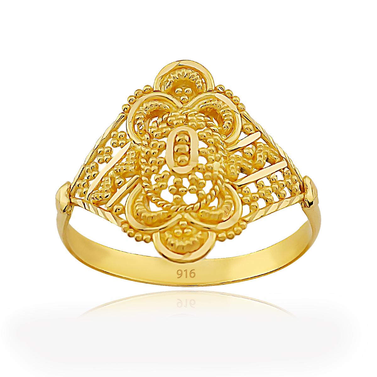 Traditional Filigree Ladies Ring