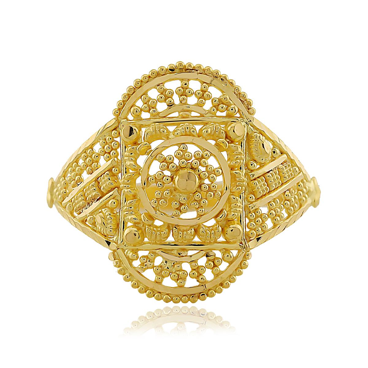 Traditional Filigree Ladies Ring Image