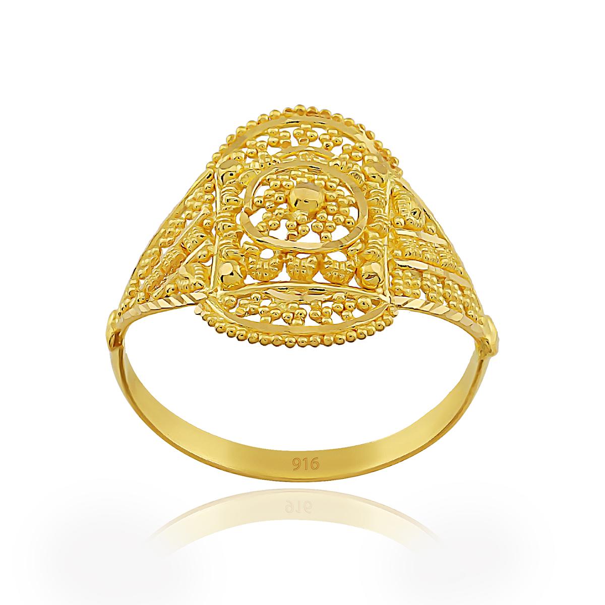 Traditional Filigree Ladies Ring