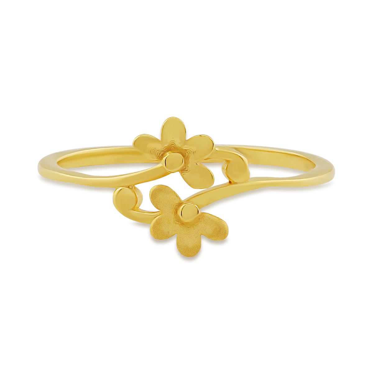 Dual Flower Ring