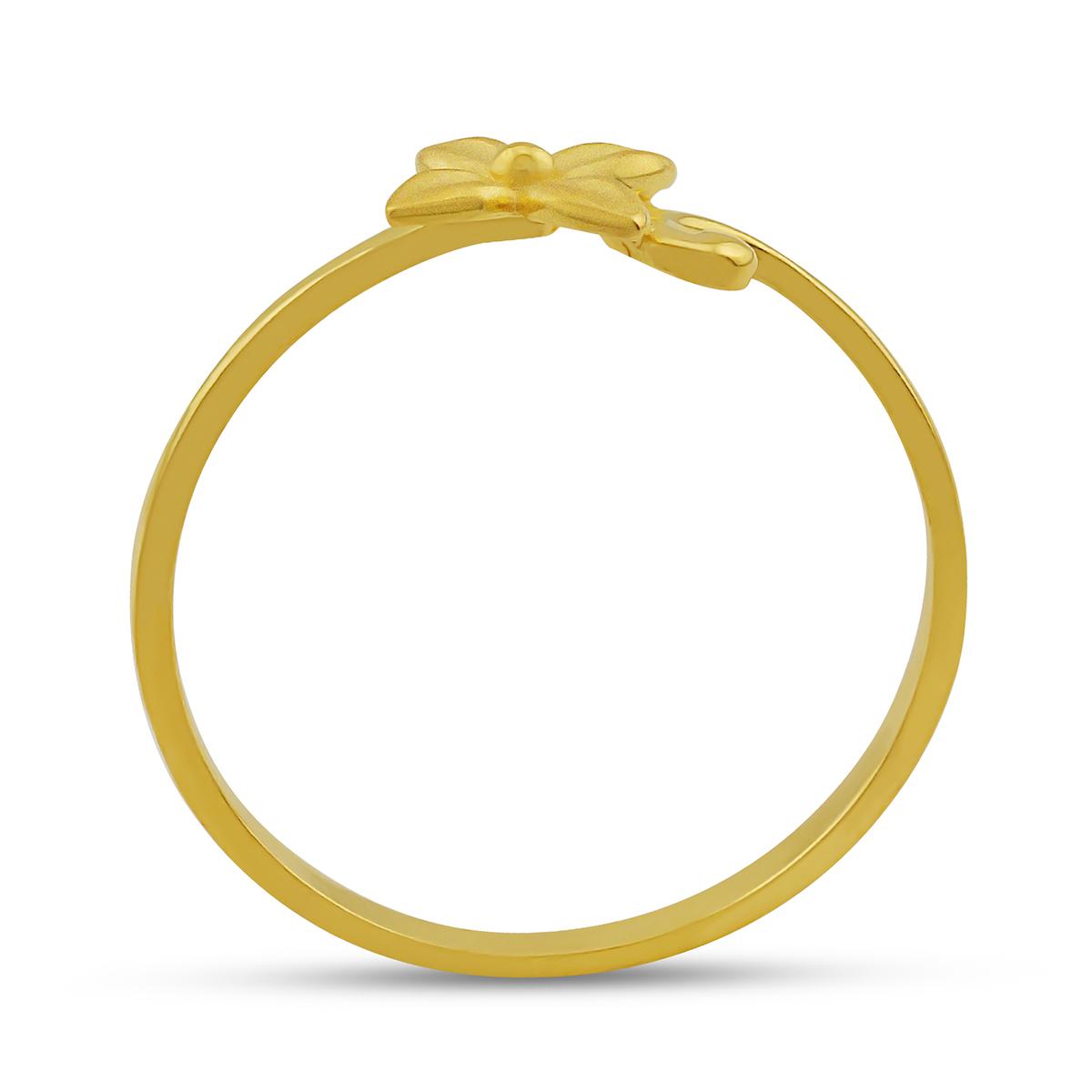 Gold Petal Ring