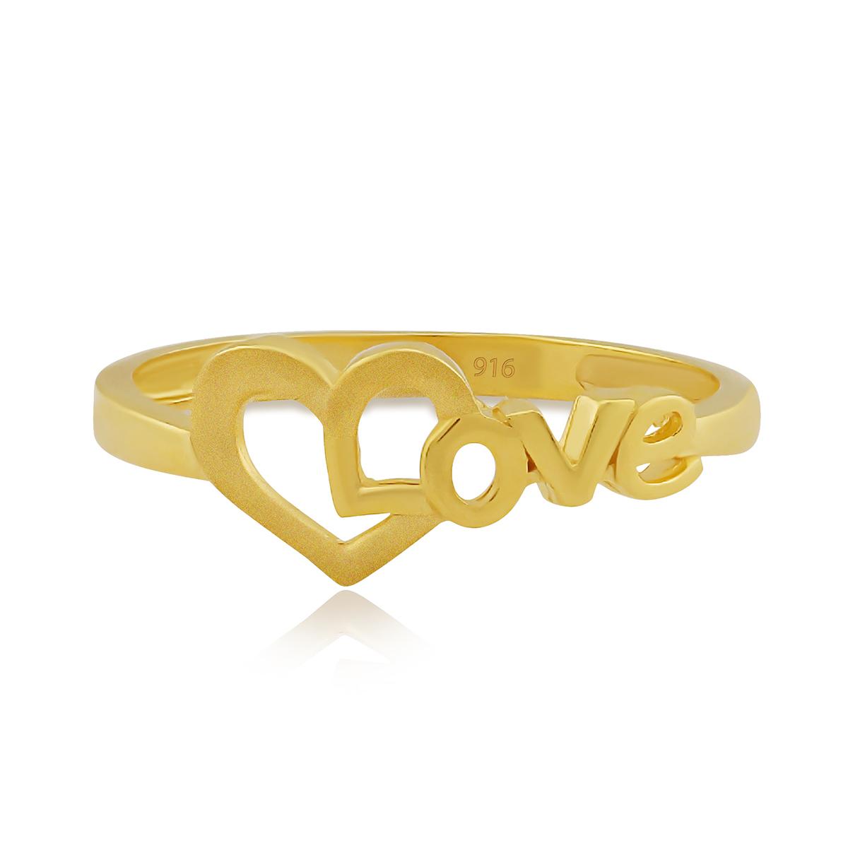 Ladies 'Love' Ring
