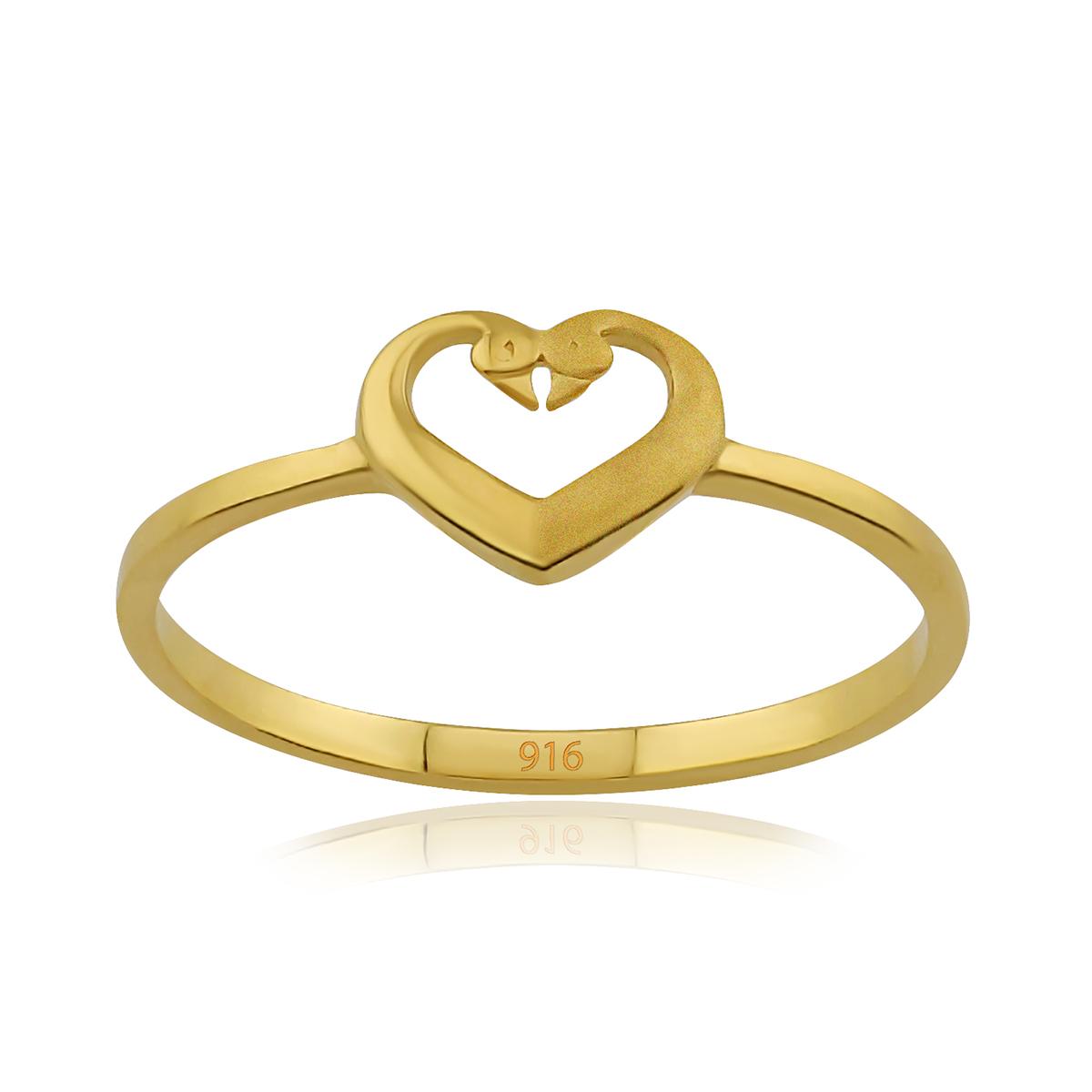 Gold Heart Ring