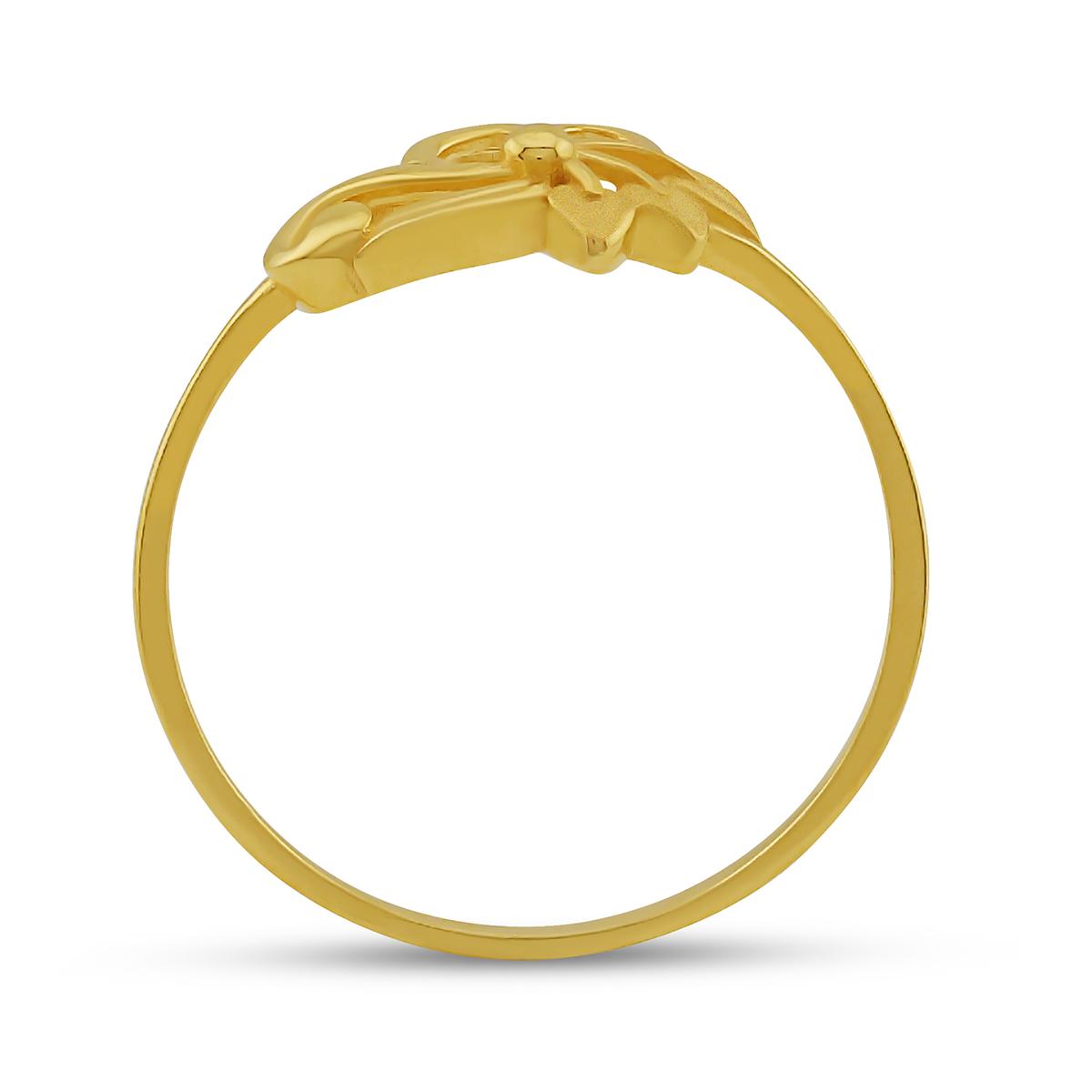Leaf Butterfly Ring