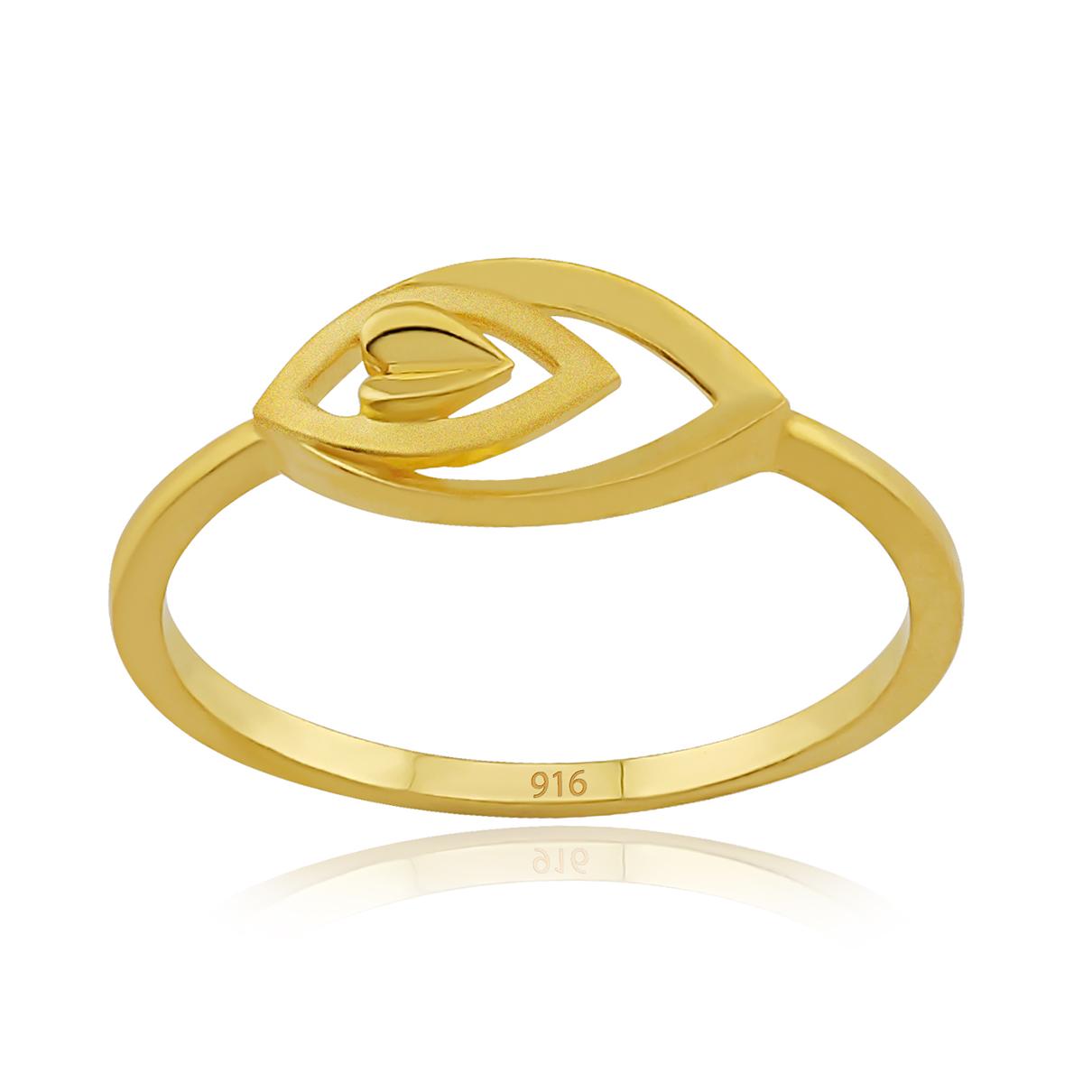 Gold Ladies Layer Ring Image