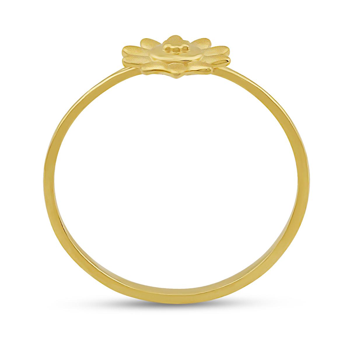 Sunflower Gold Ring