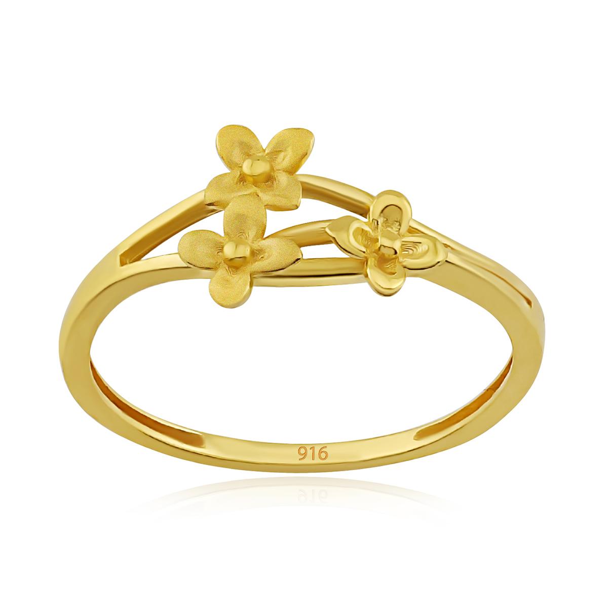 Tri Heart Ring Size L Image