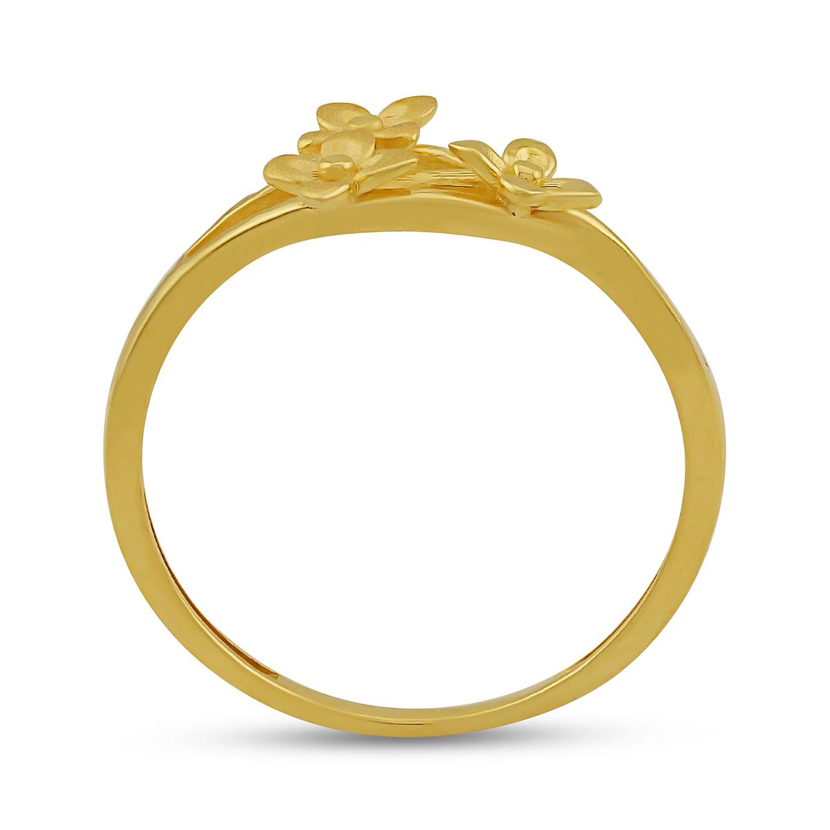Tri Heart Ring Size N