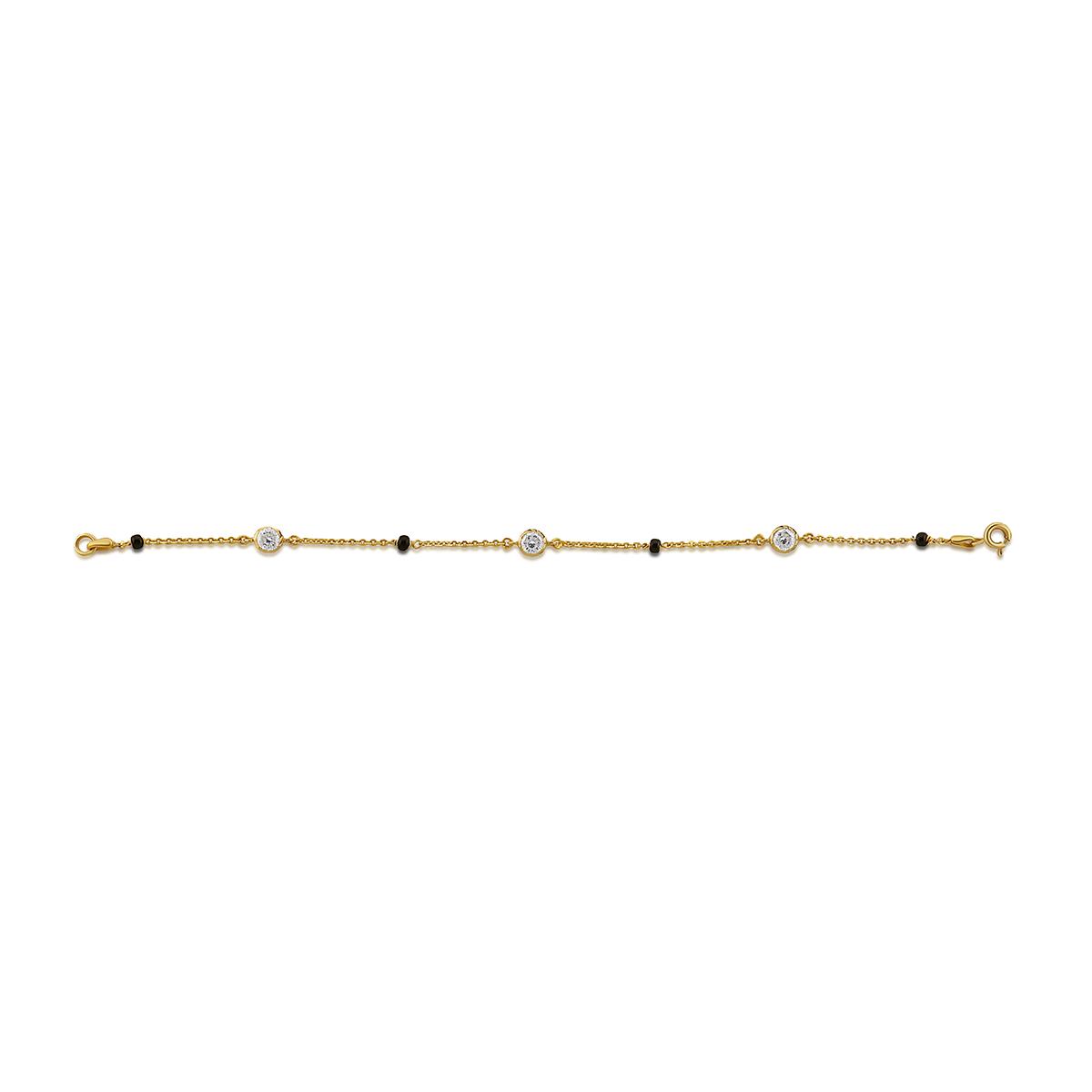 Stone Bead Sequence Bracelet