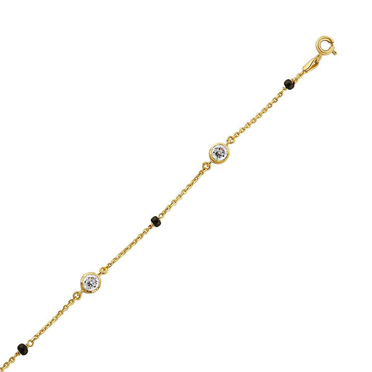 Stone Bead Sequence Bracelet