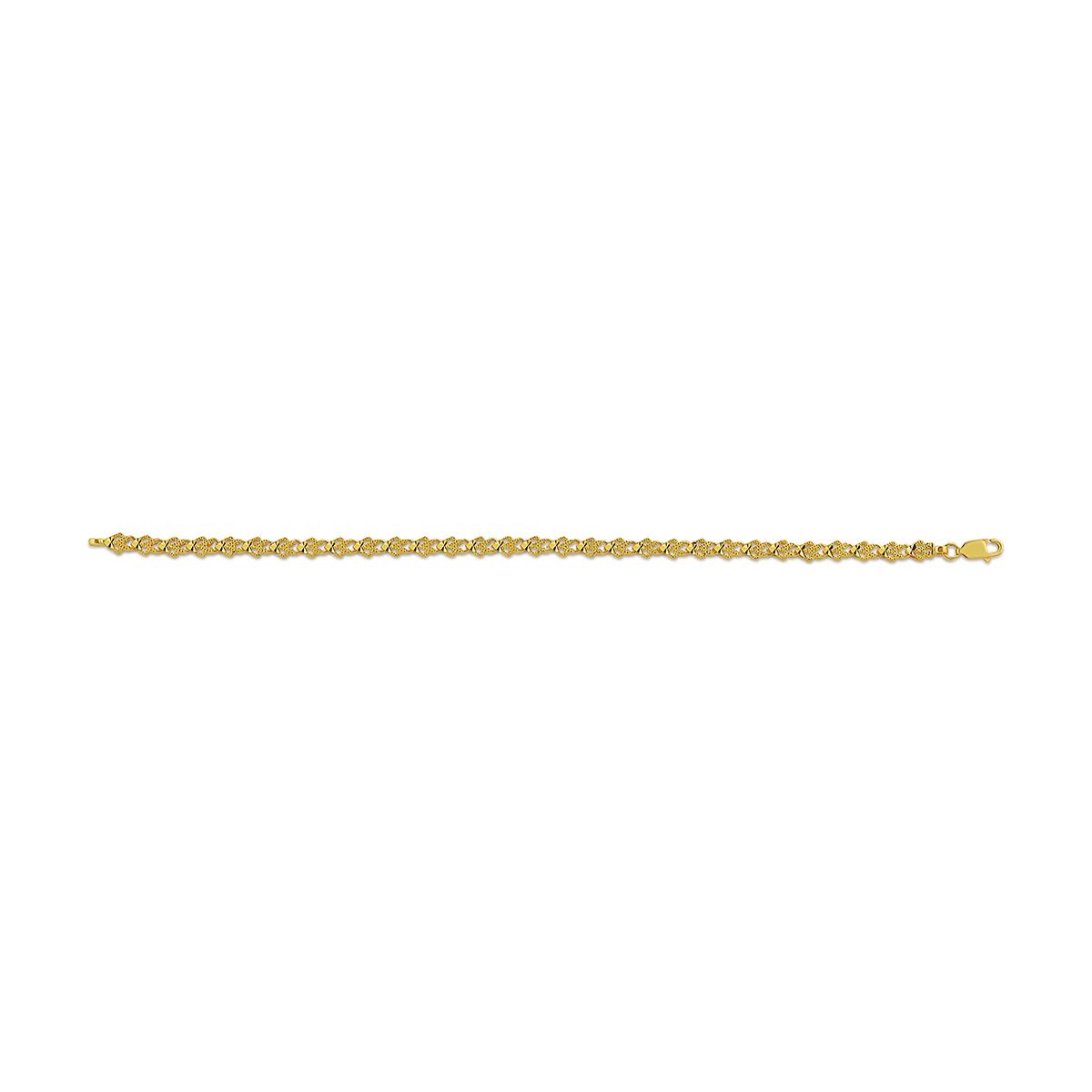 Casted Millgrain Ladies Bracelet