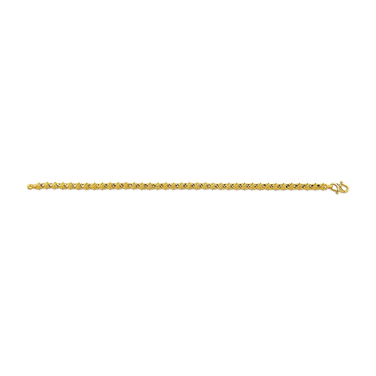 Gold Casted Ladies Bracelet