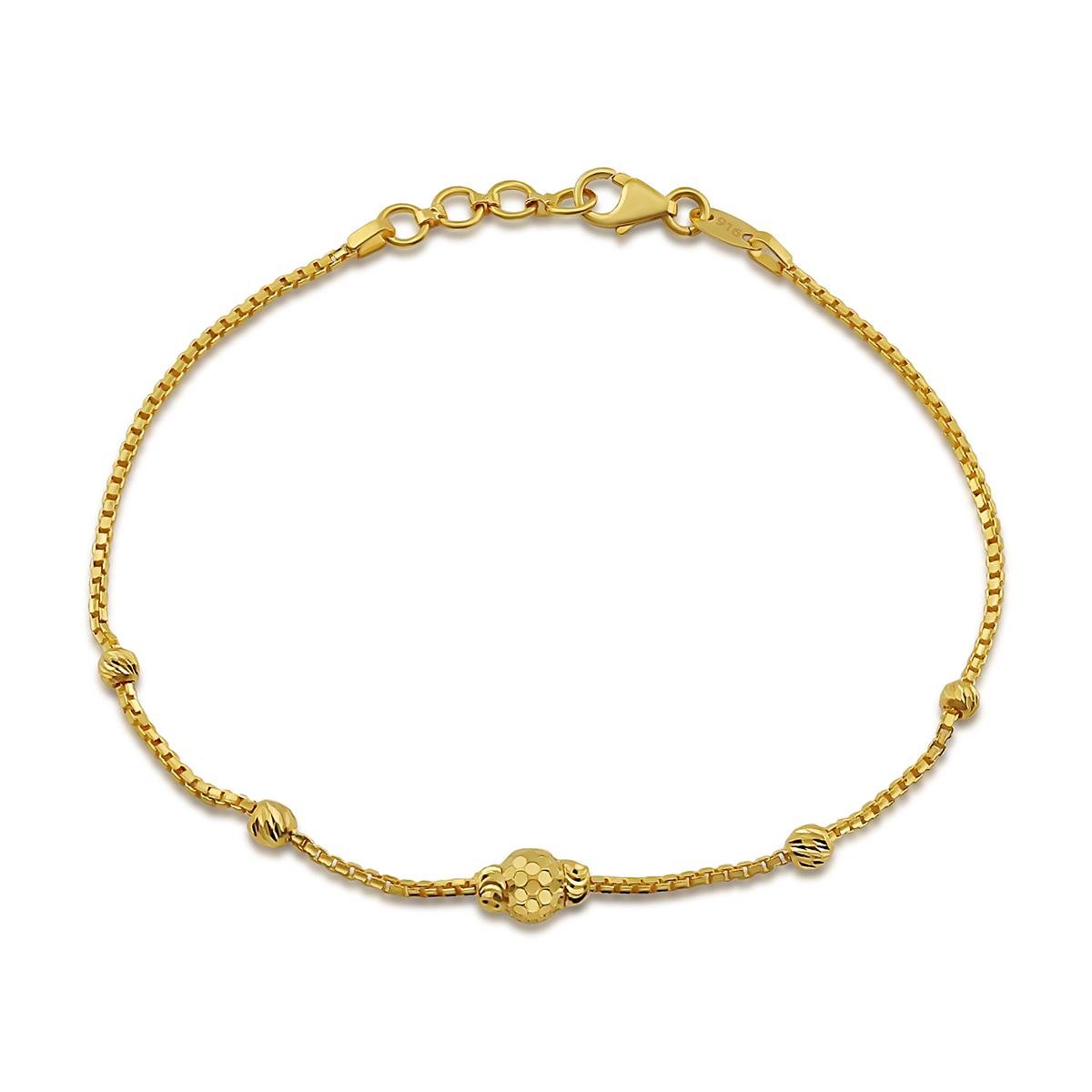 Celestial Gold Bead Bracelet Image