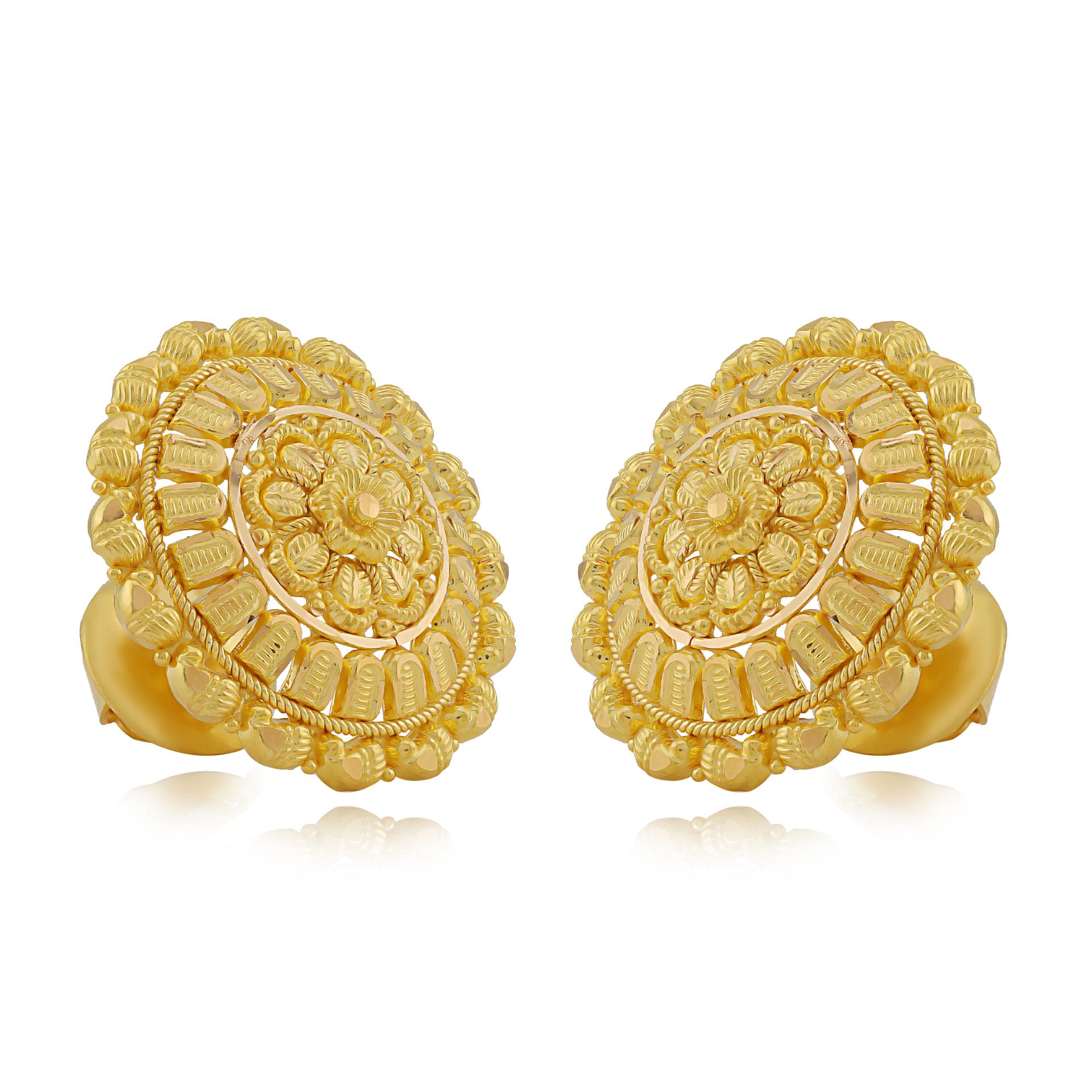 Traditional Sun Burst Round Filigree Tops
