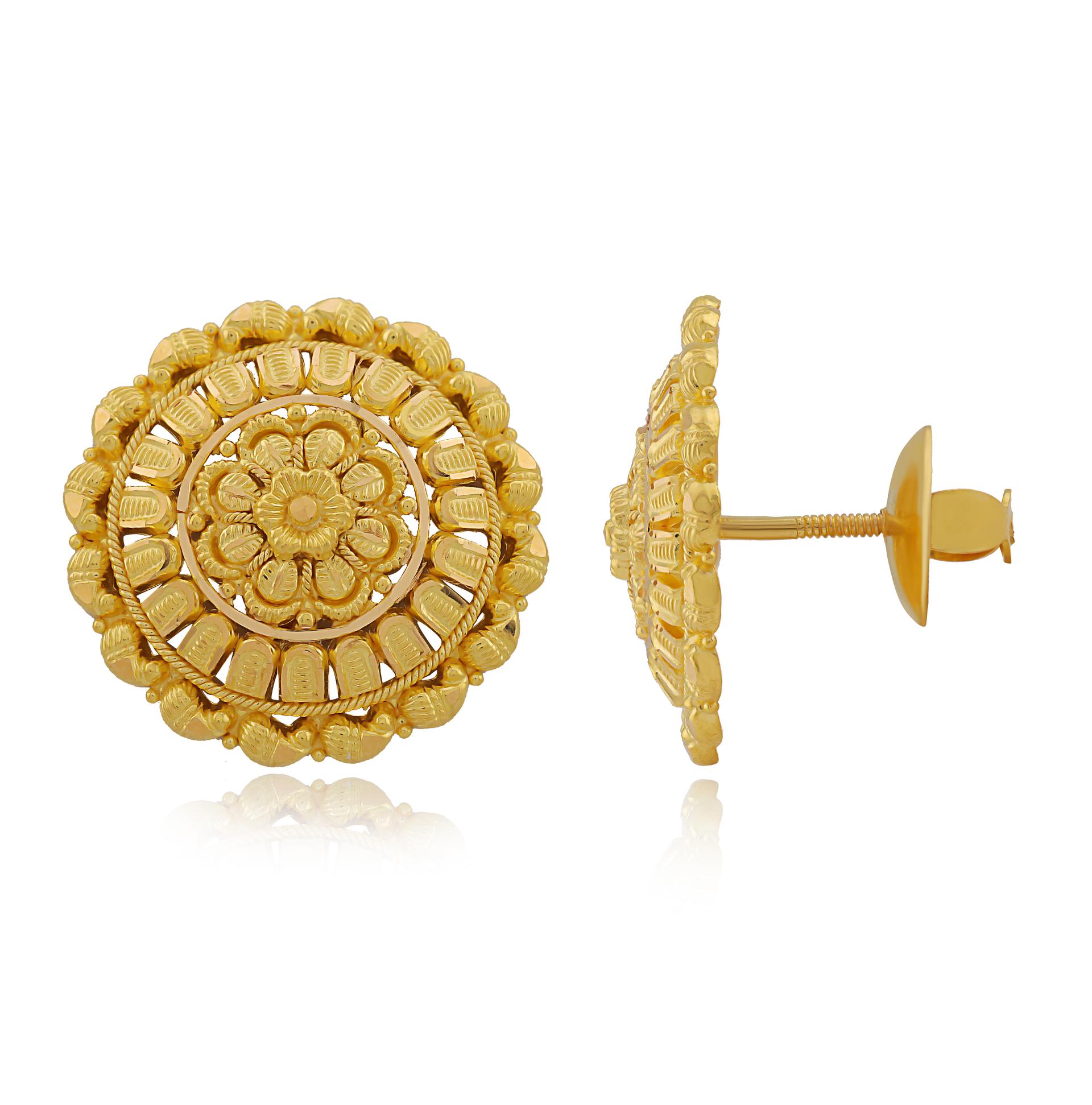 Traditional Sun Burst Round Filigree Tops