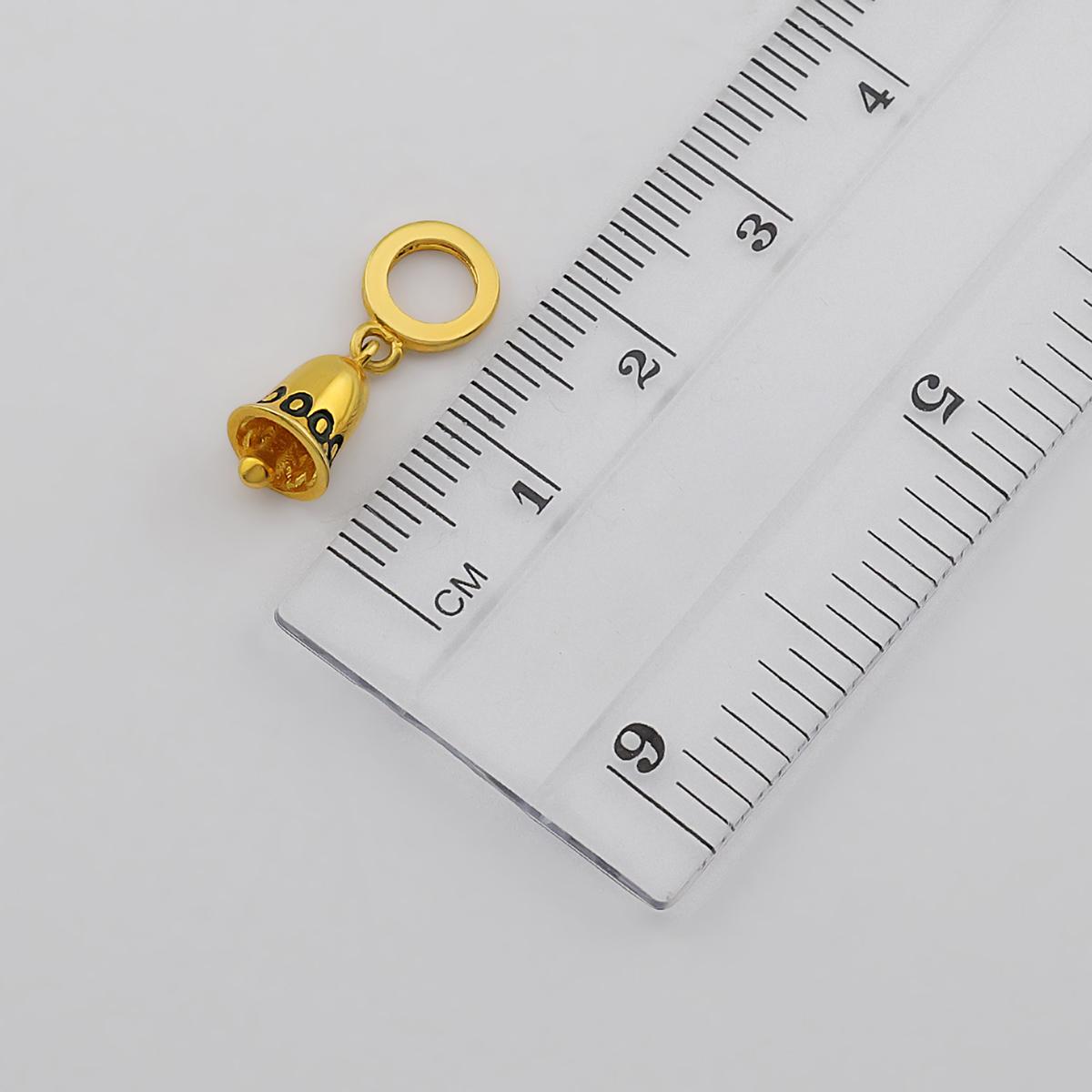 22ct Gold Bell Pendant